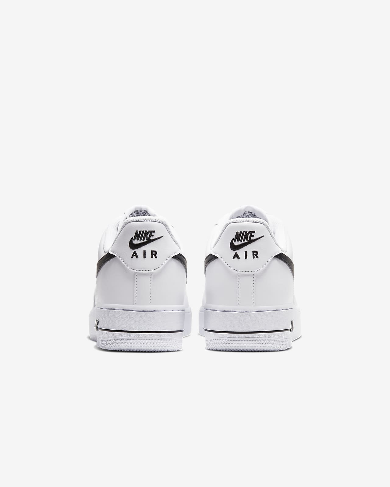 nike air force 1 07 mens white and black