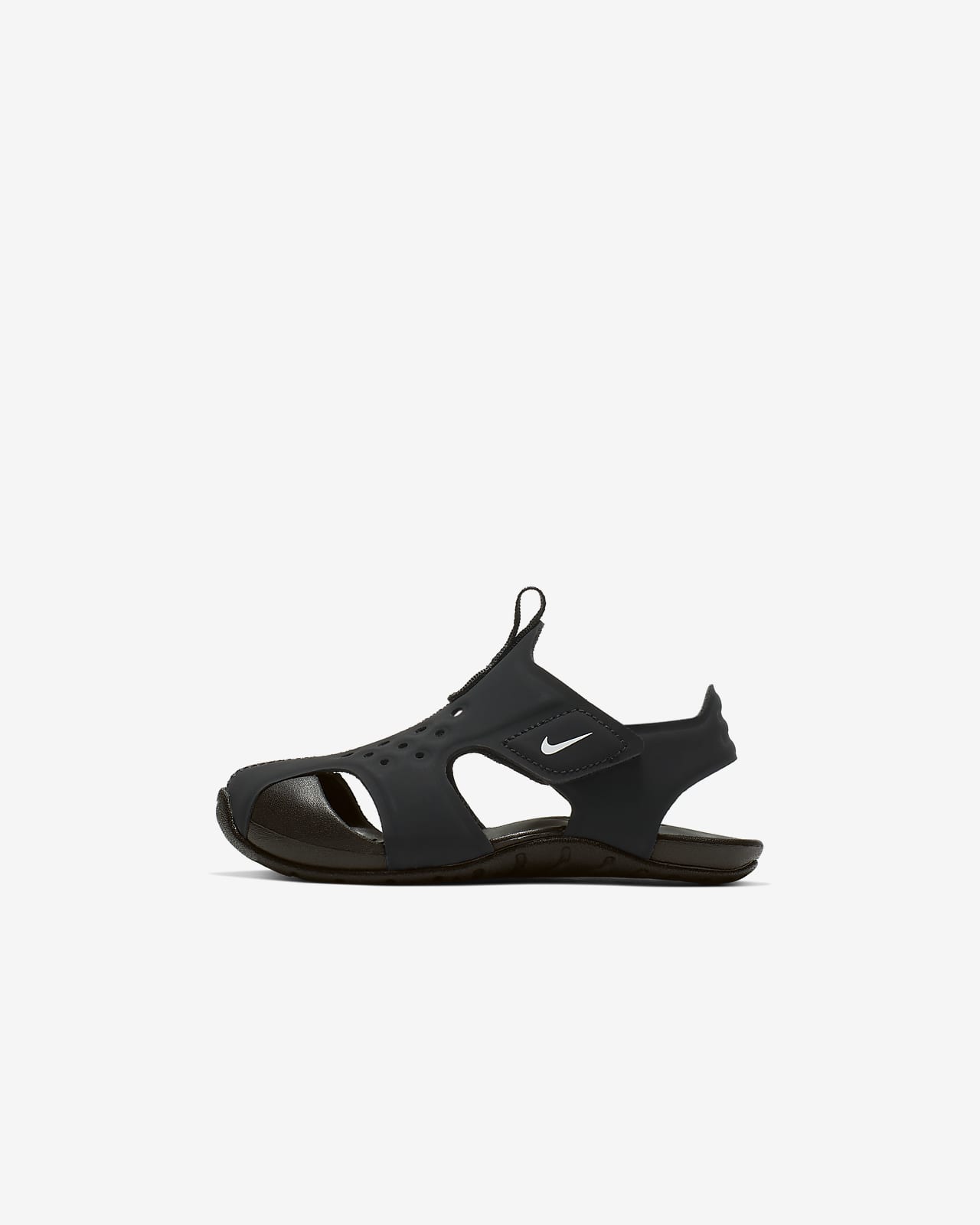 nike toddler sandals black