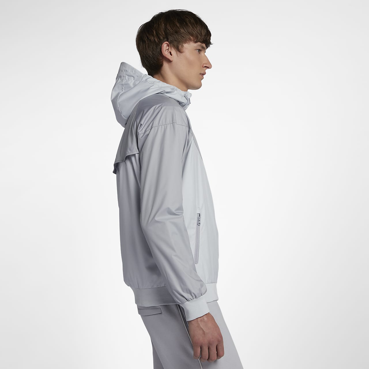 nike sportswear windrunner white