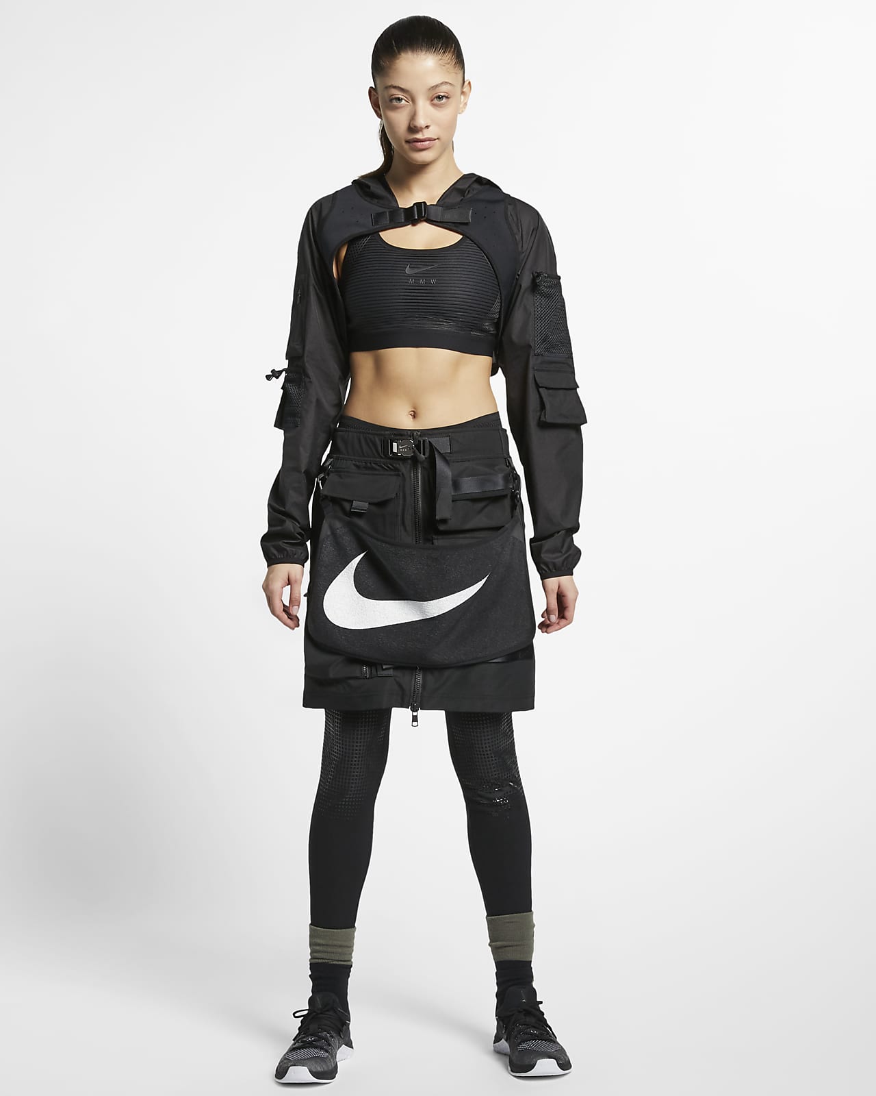 nike mmw 2 in 1 skirt
