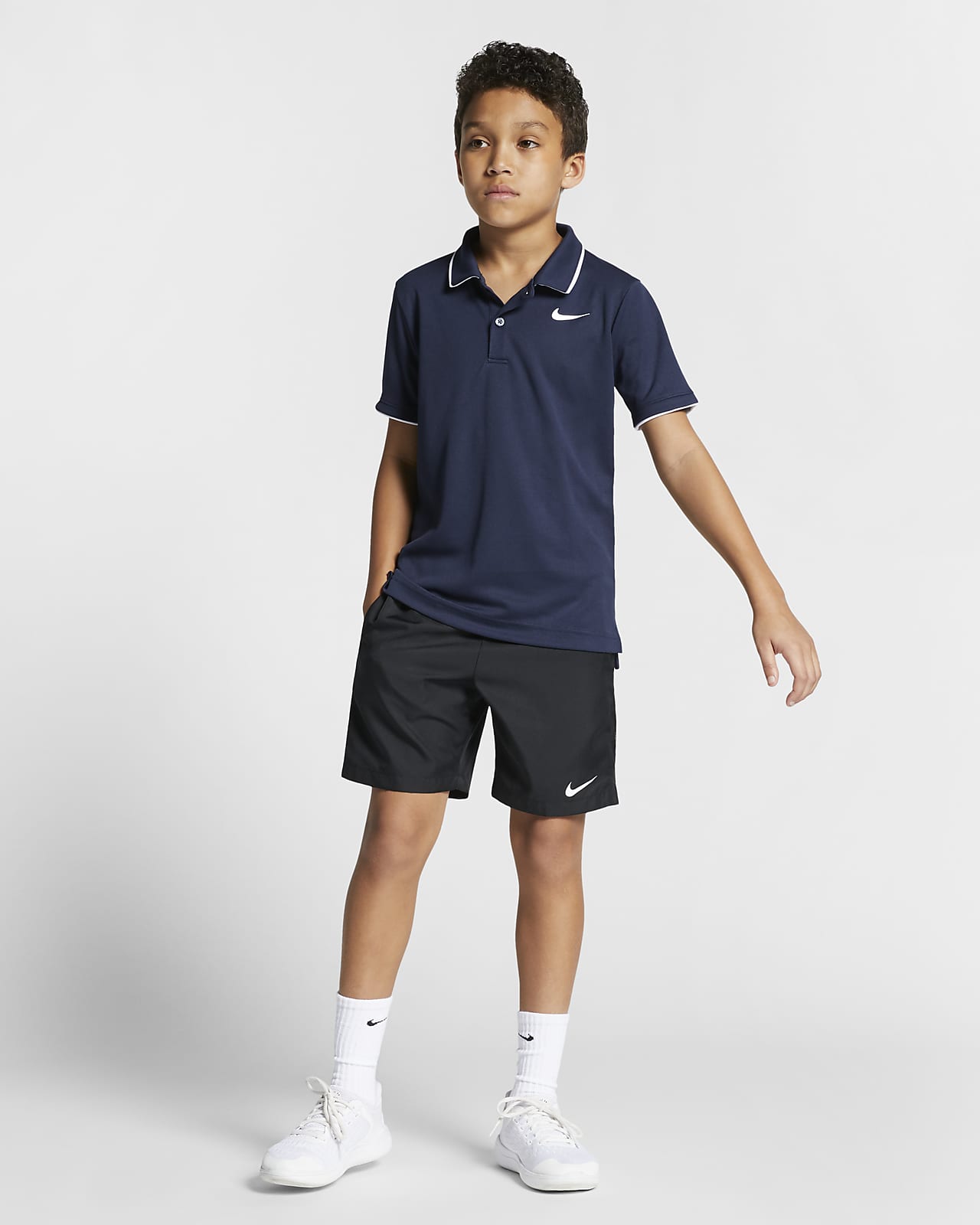 boys nike dri fit polo