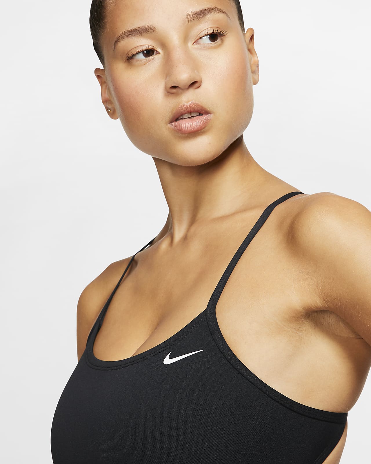 nike cut out top