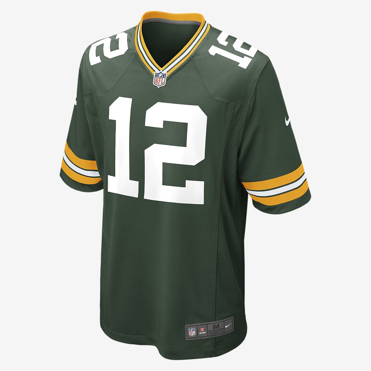 Camiseta oficial de fútbol americano de local para hombre de NFL Green