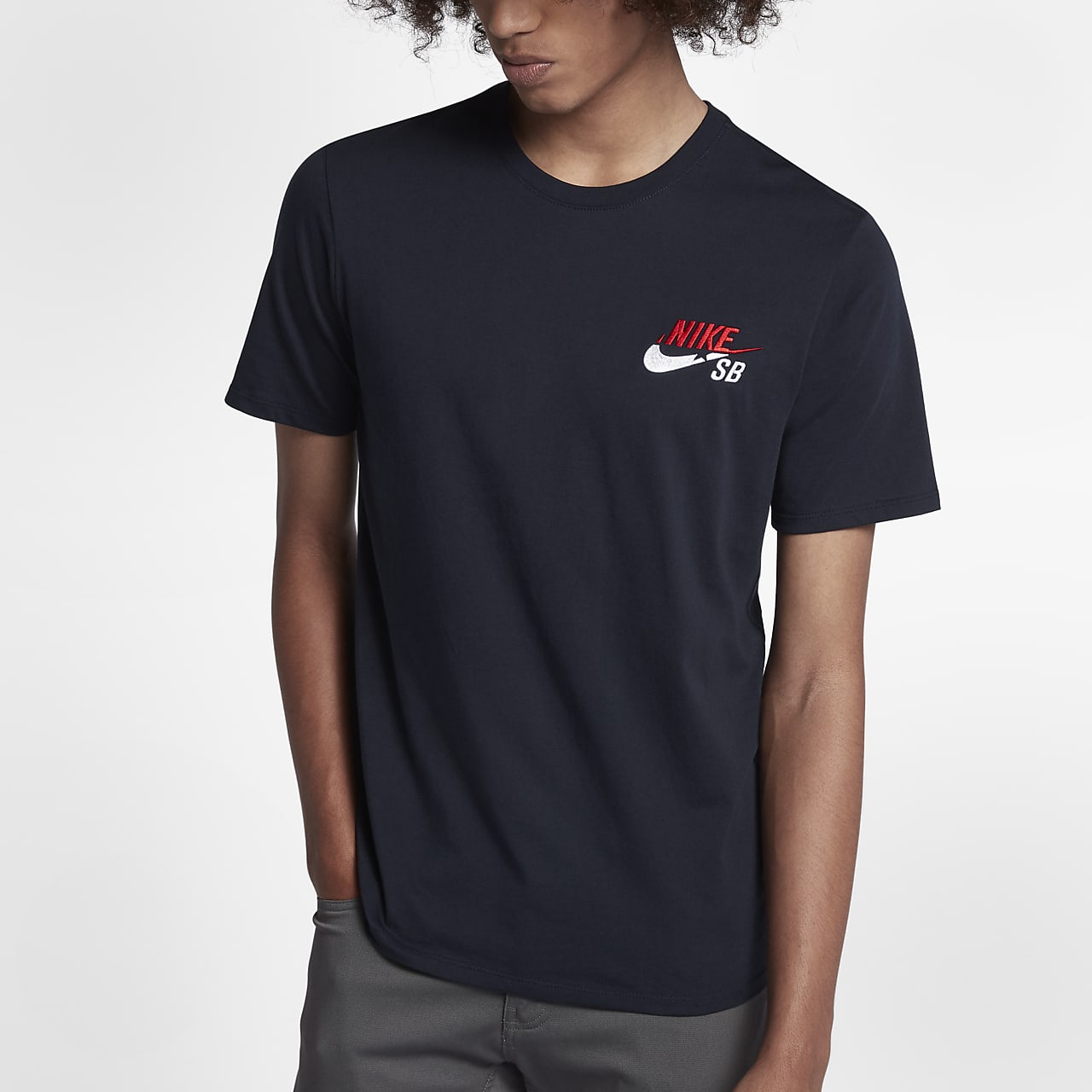 Nike sb shirt sales black