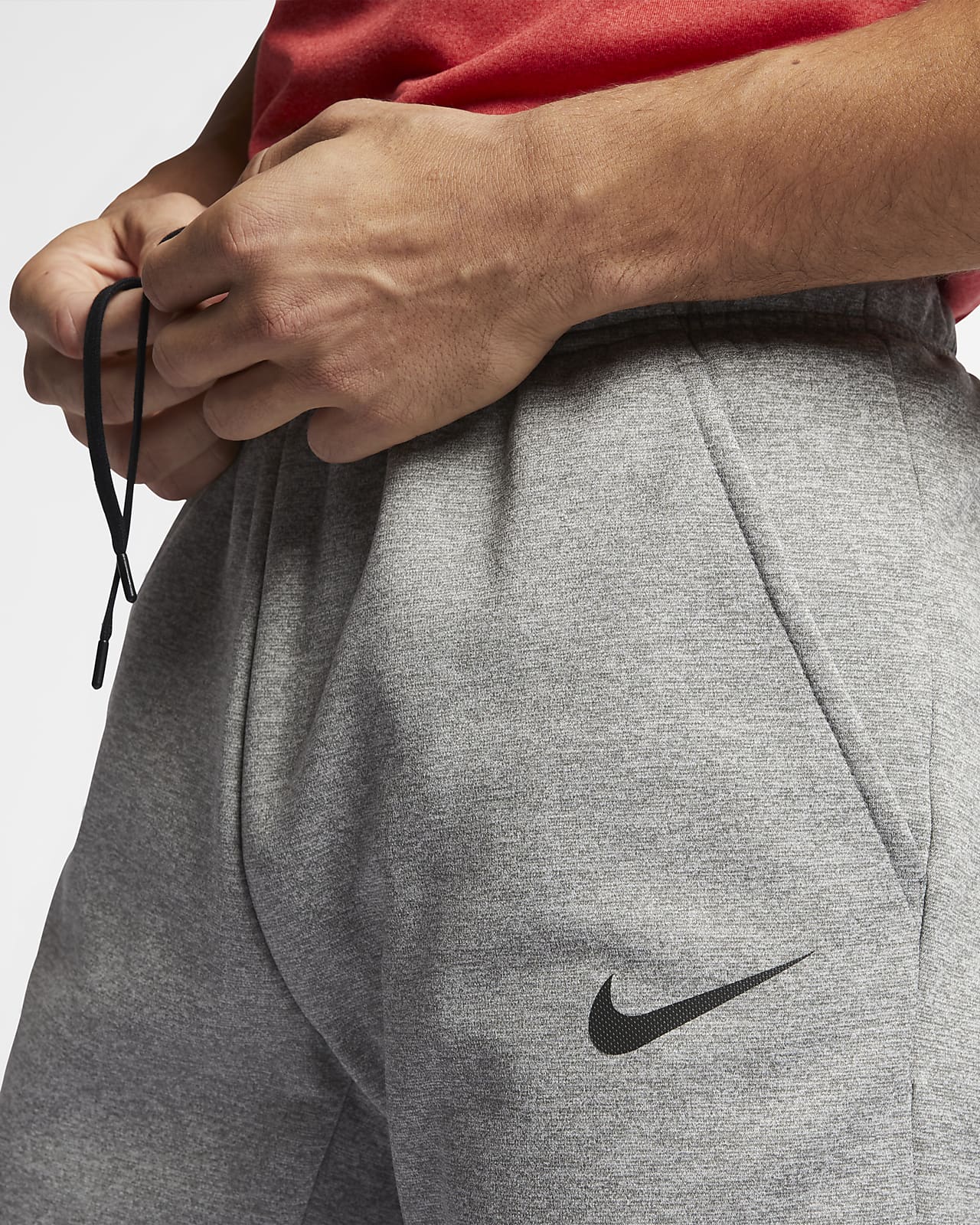 nike men's therma tapered fleece training pants