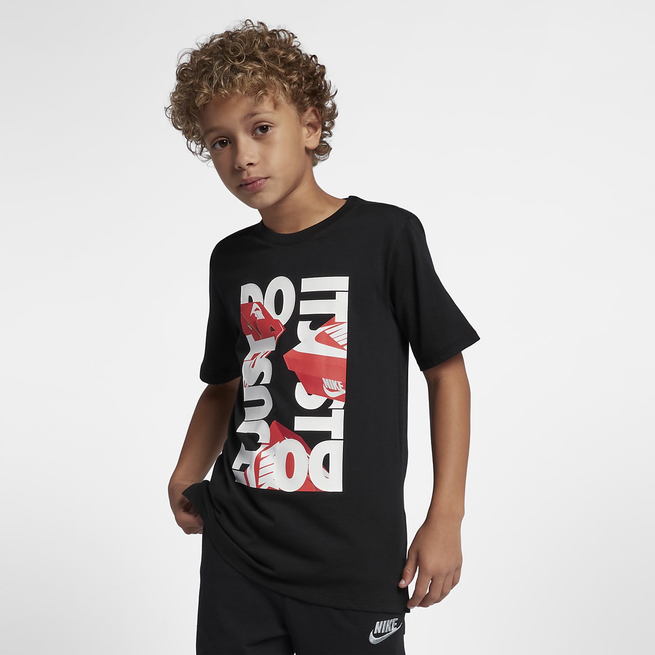 Nike Sportswear Older Kids' (Boys') Just Do It T-Shirt