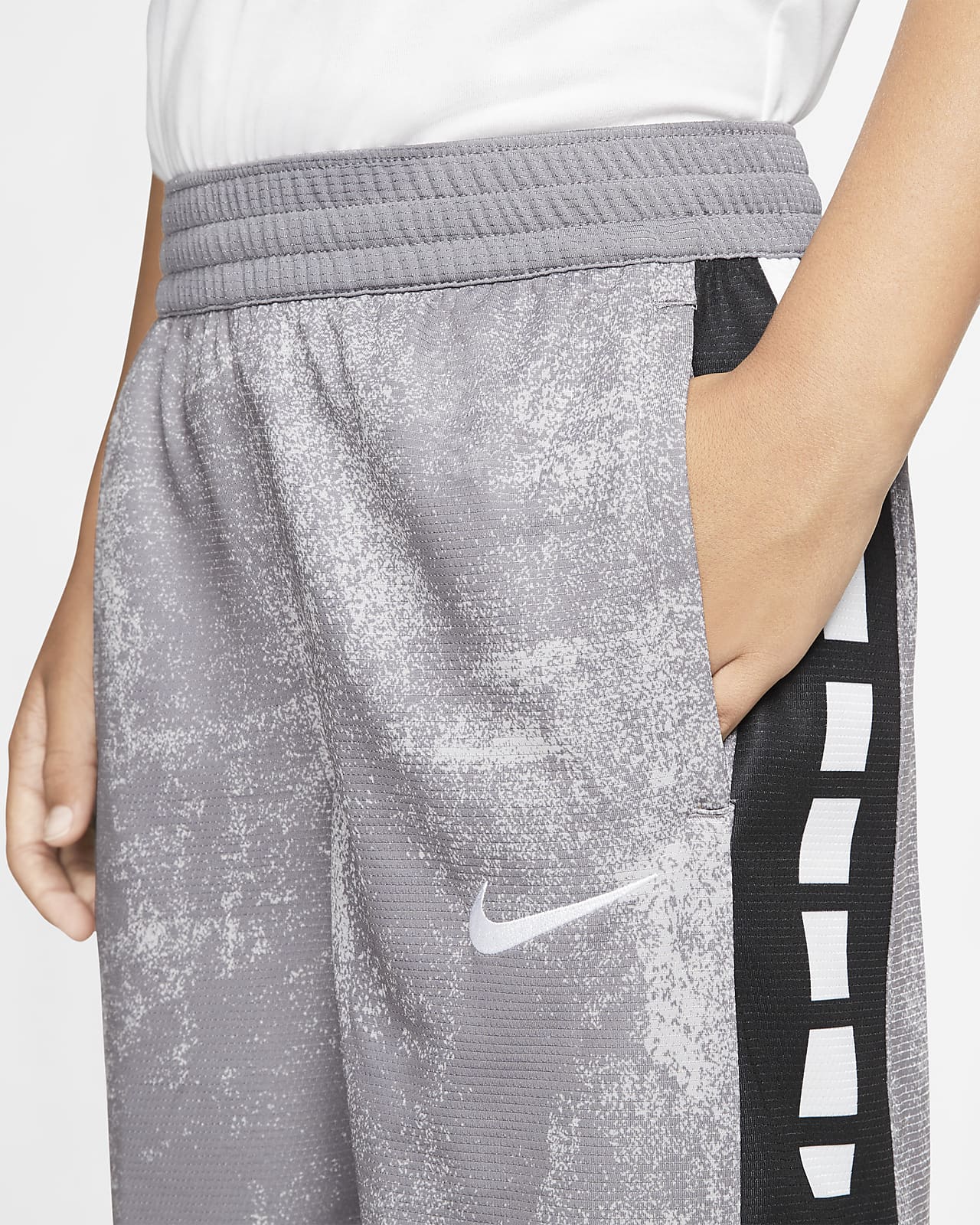 Nike DriFIT Elite Boys' Printed Basketball Shorts. Nike SG