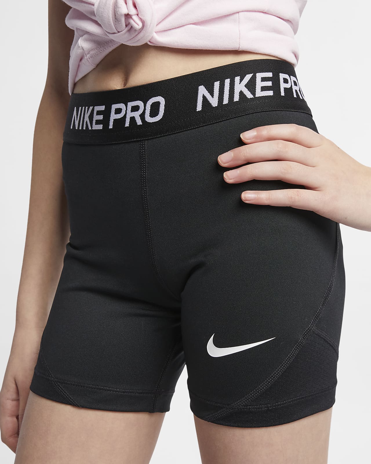 Nike Pro Older Kids' (Girls') Boyshorts 