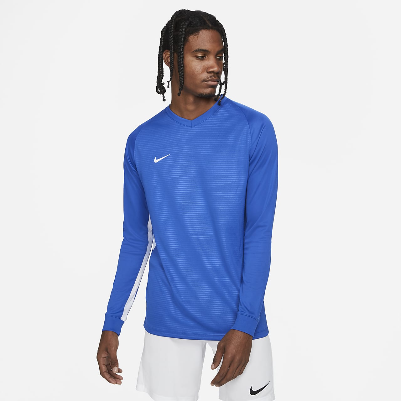Camiseta de fútbol de manga larga para hombre Nike Dri-FIT Tiempo. Nike.com
