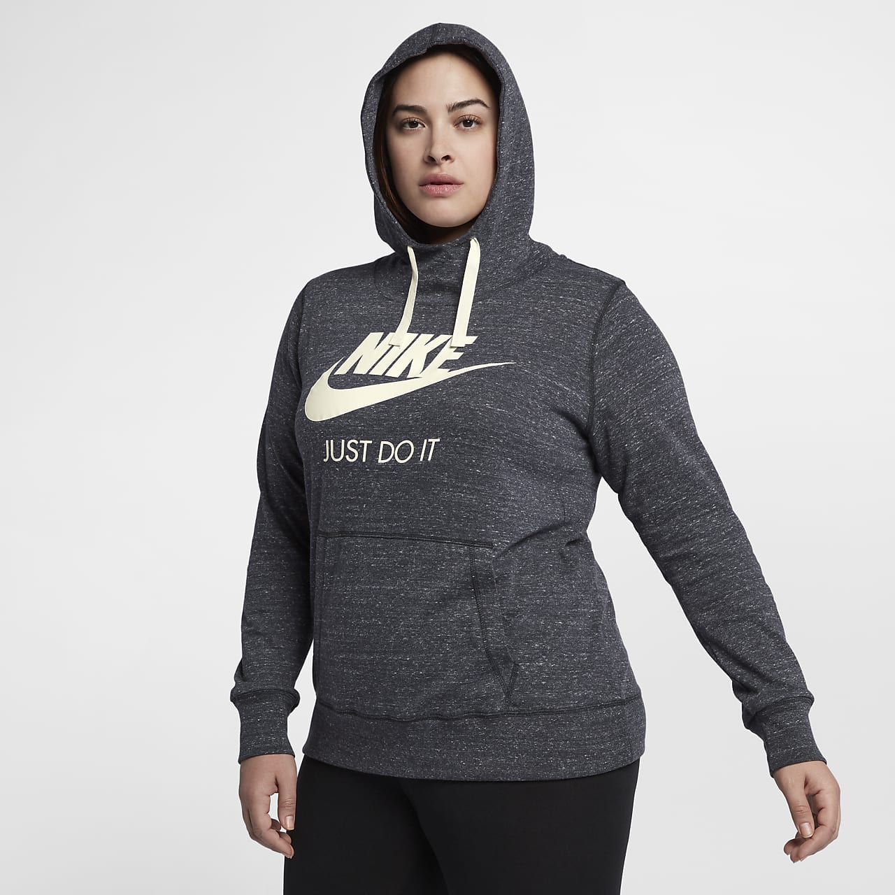 nike women's sportswear gym vintage hoodie