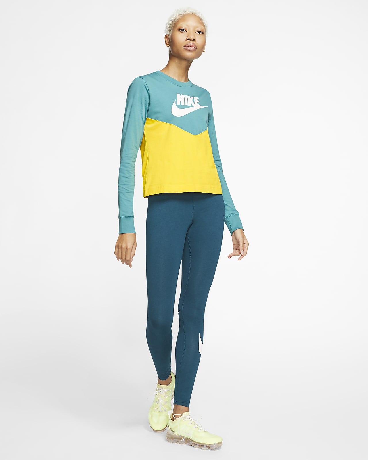 maglie nike donne giallo