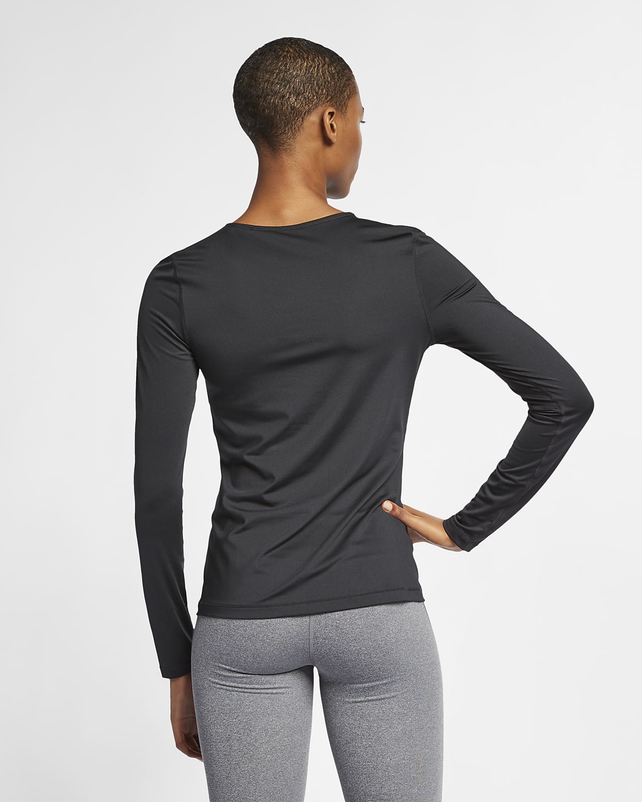 nike compression long sleeve women's