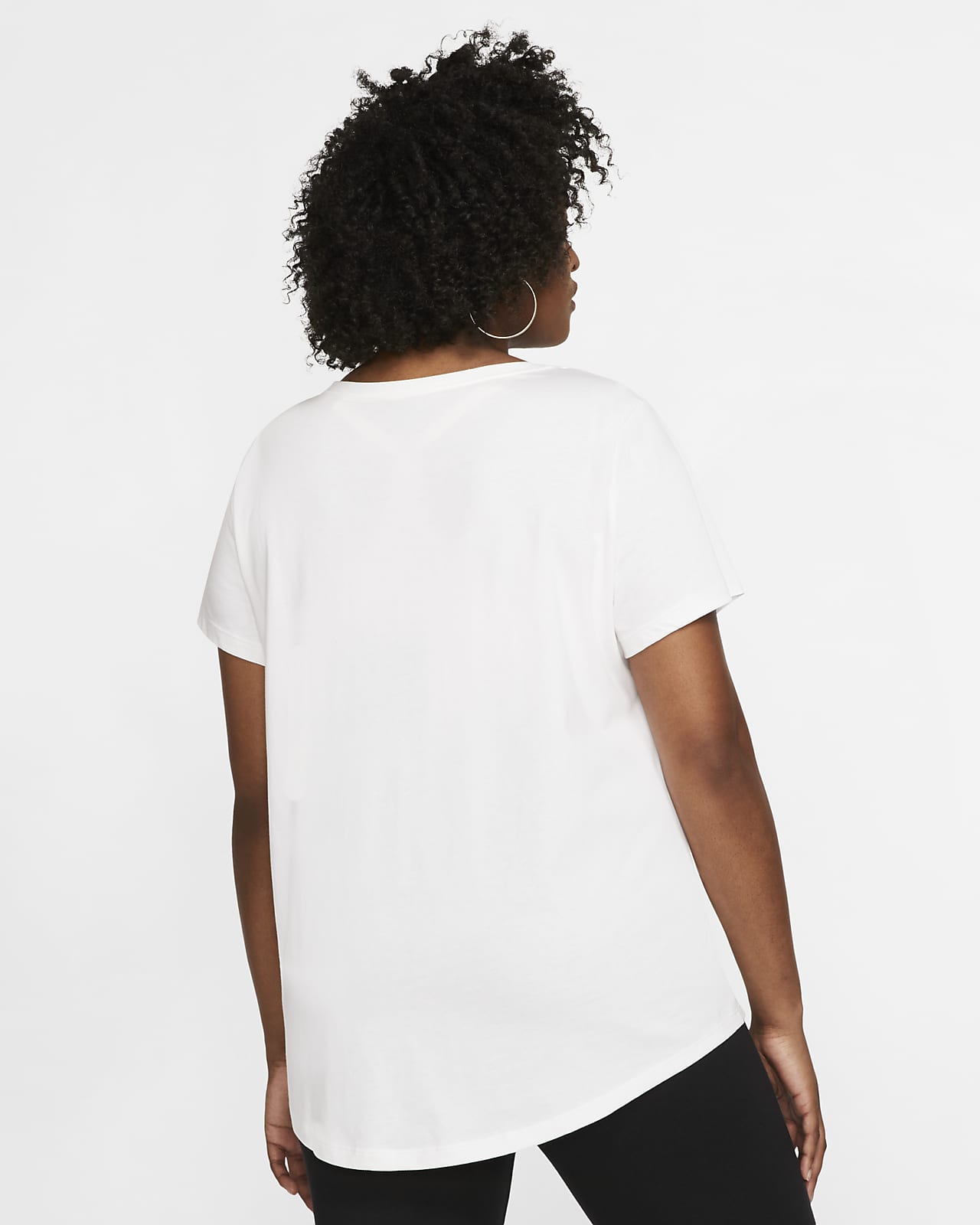 nike sportswear essential top ss plus