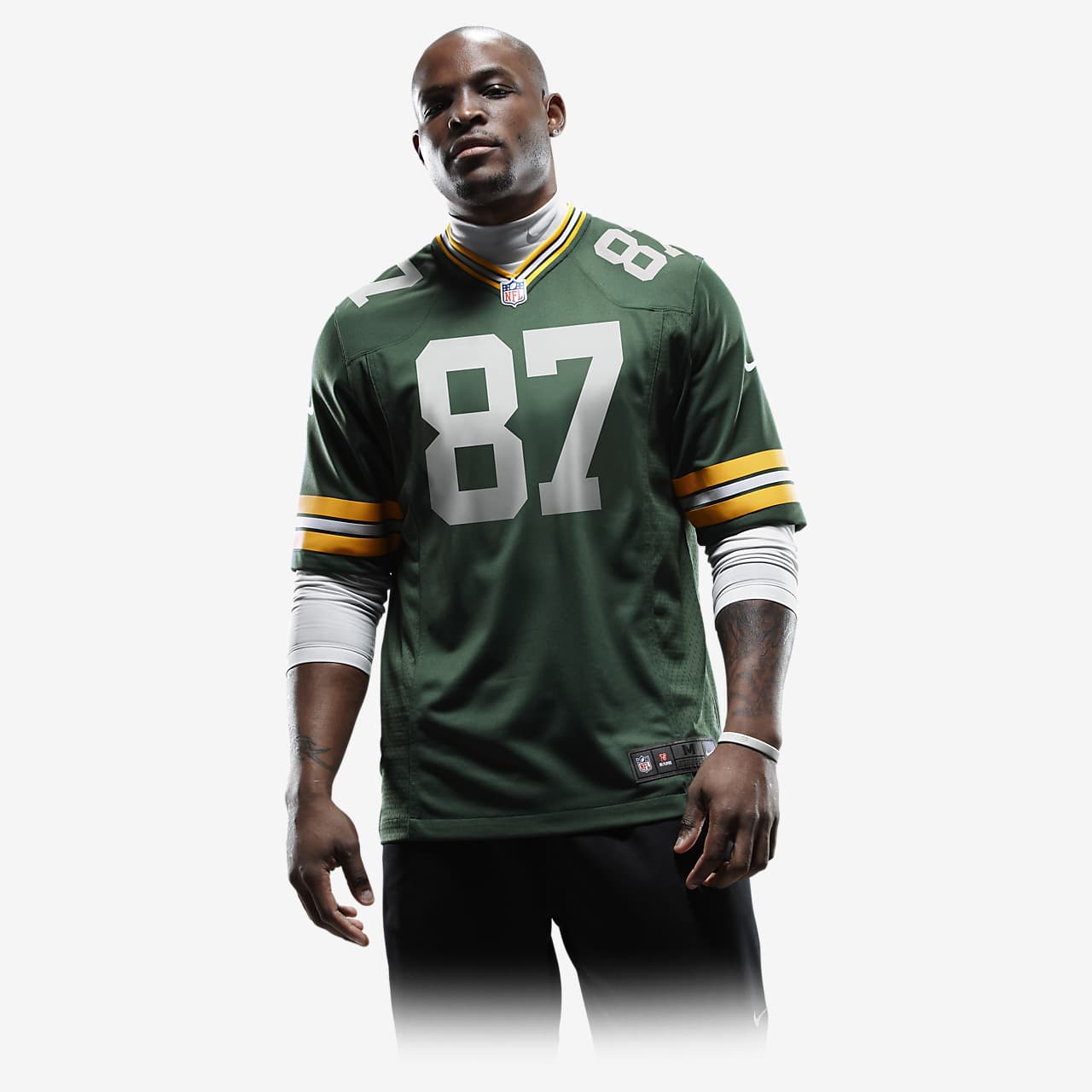 green bay packers home jersey