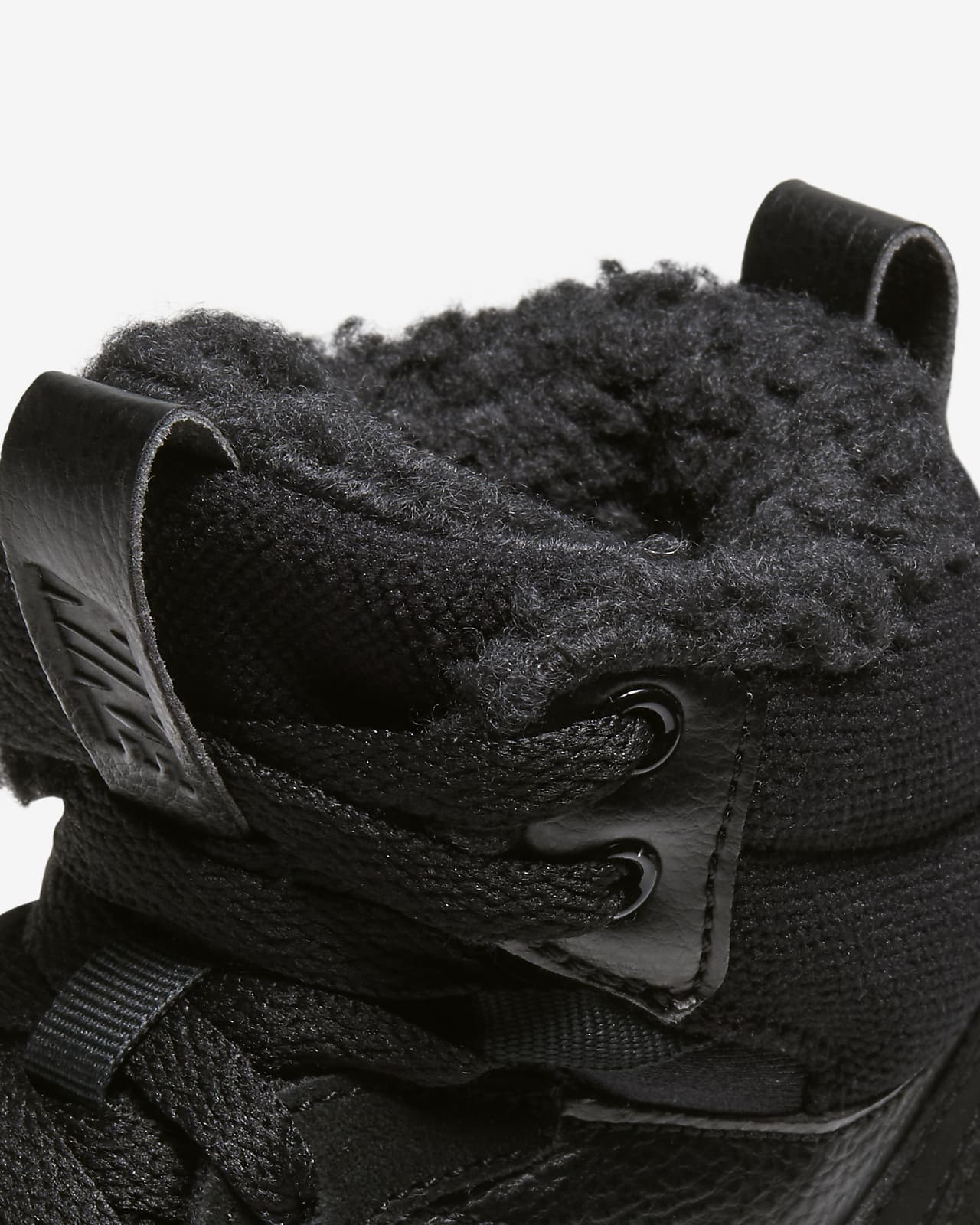 Nike court borough mid best sale winter black