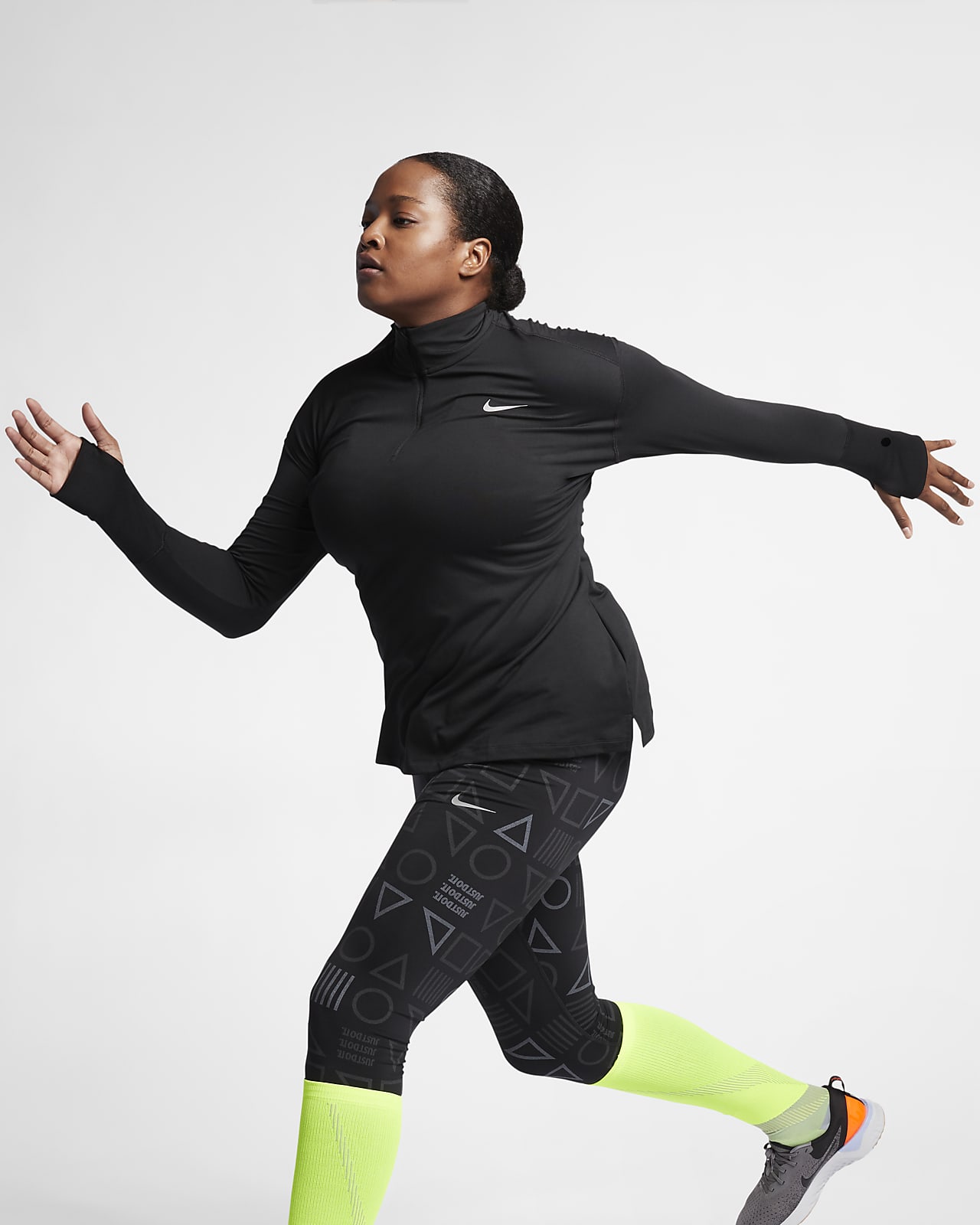 Nike Element Women's Running Top (Plus)