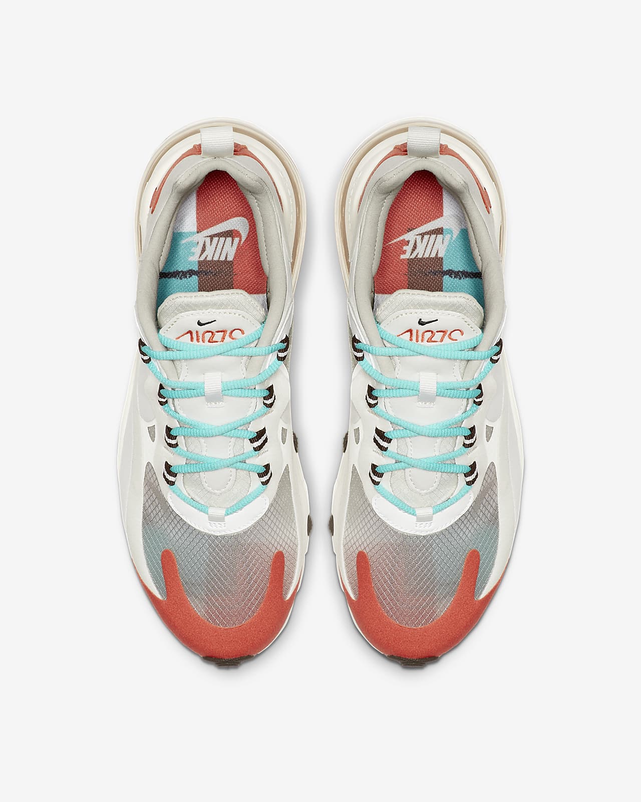 nike air max react white