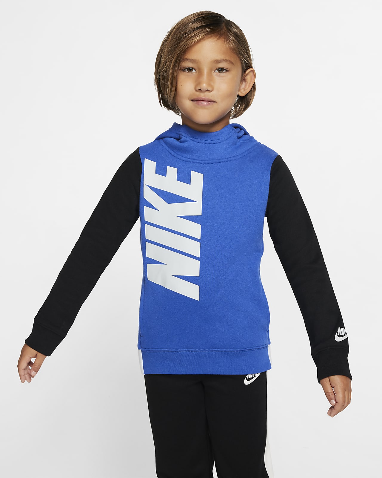 blue nike hoodie kids