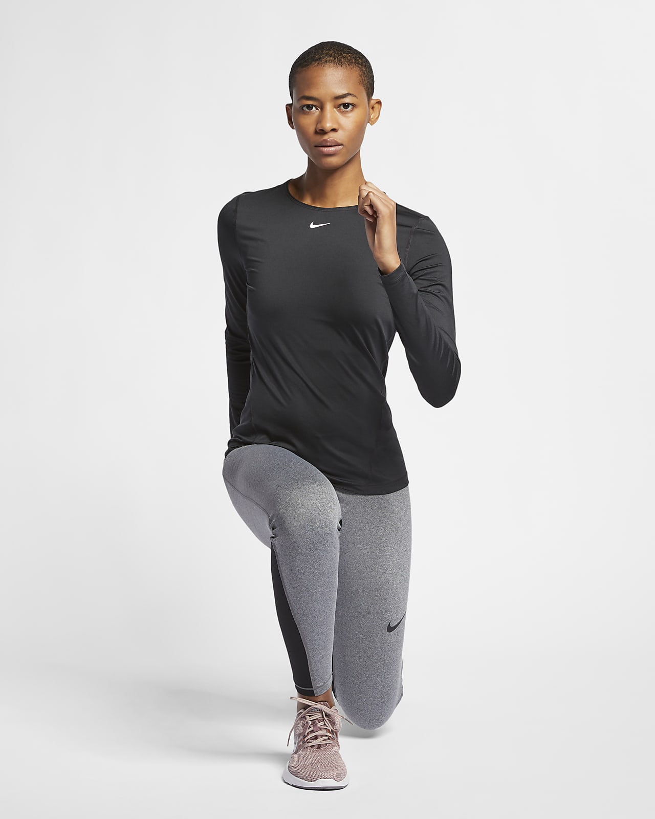 Buy > nike women's long sleeve yoga training top > in stock