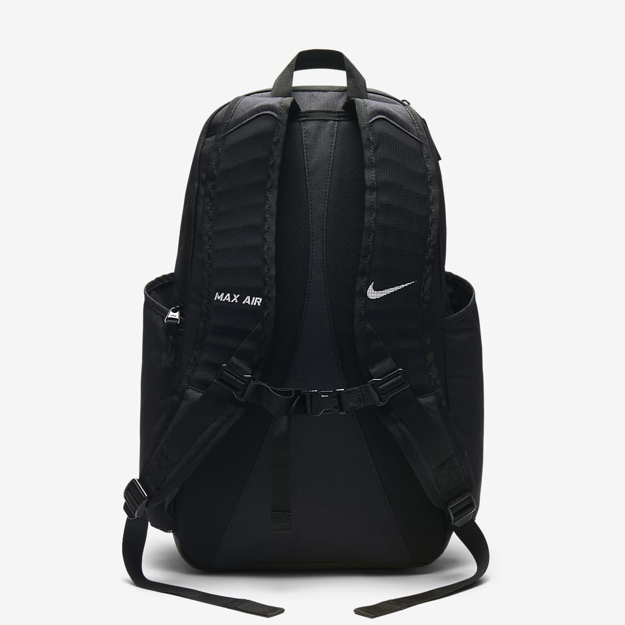 nike max air backpack black