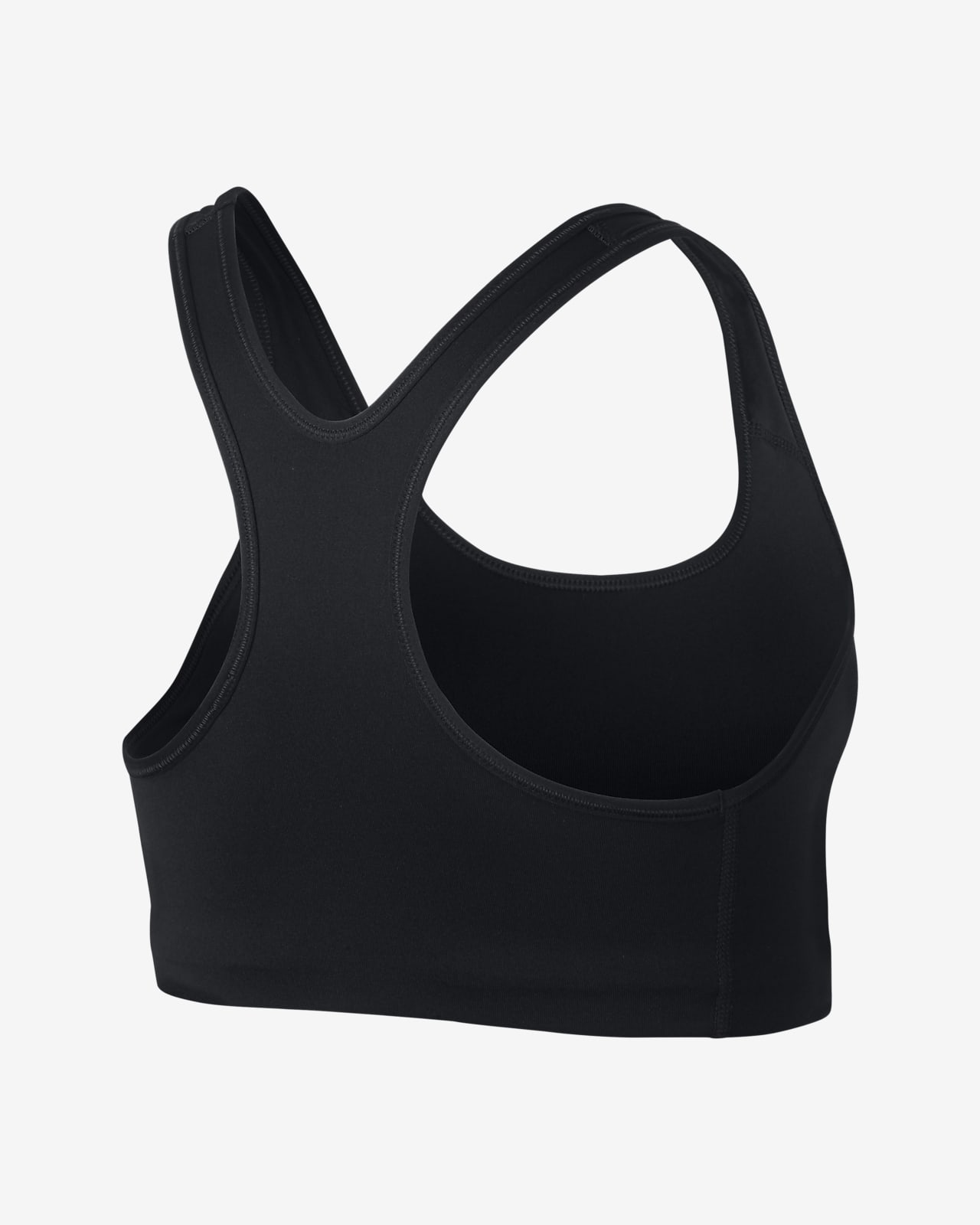 Nike Performance Medium support sports bra - flat pewter dark