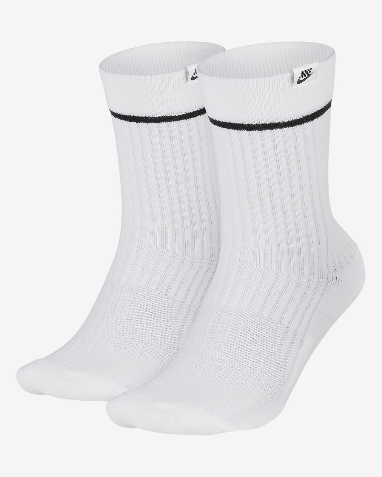 white nike socks near me