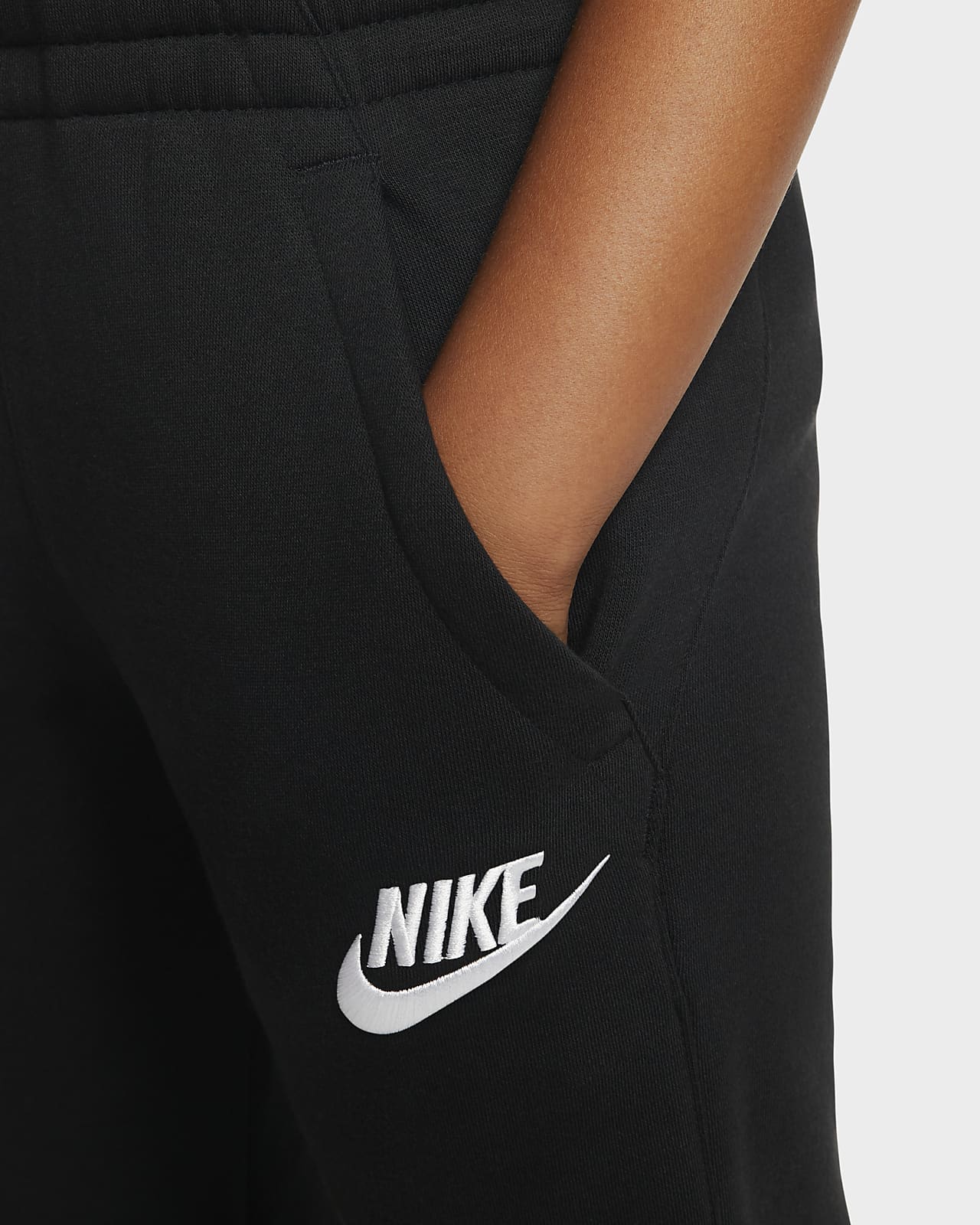 Nike Sportswear Club Fleece Big Kids' (Boys') Open-Hem Pants. Nike.com