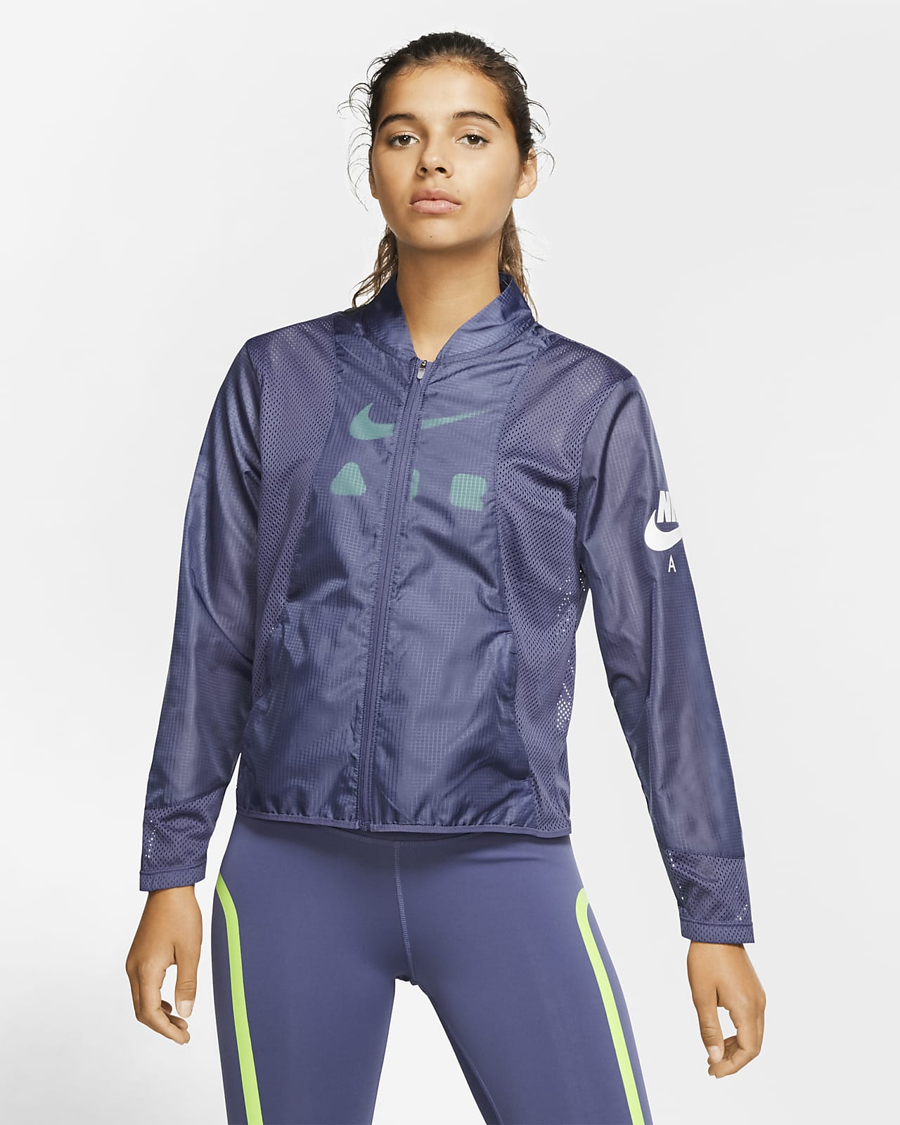 giacca nike donna blu