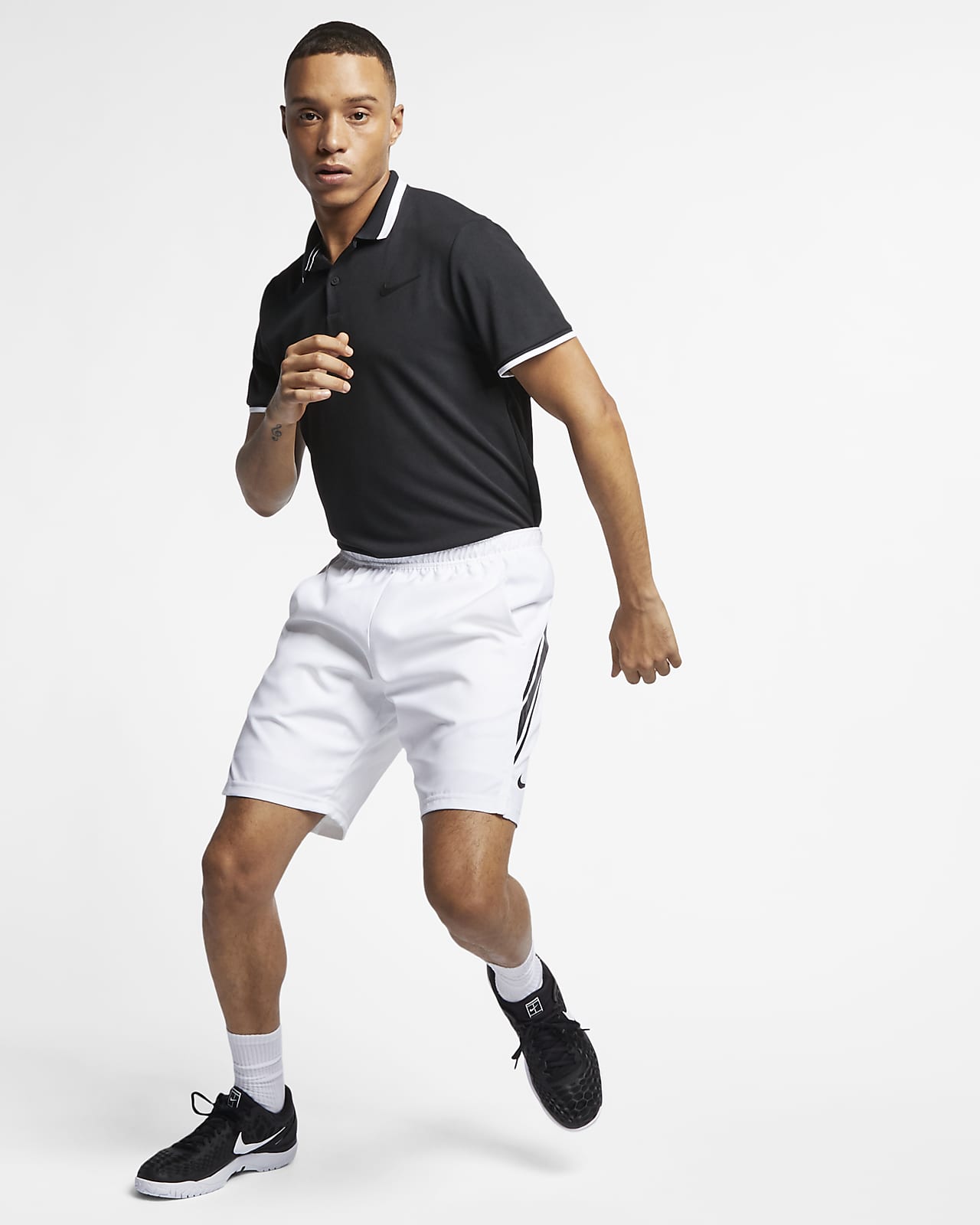 nike court dri fit tennis top