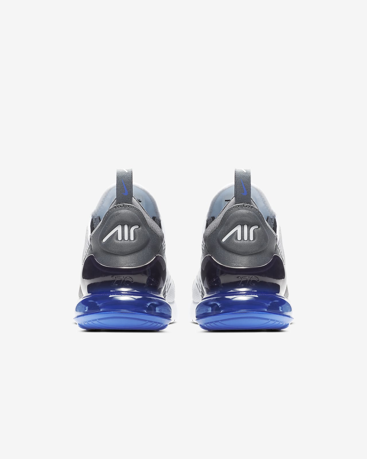 Blue nike 270 mens sale