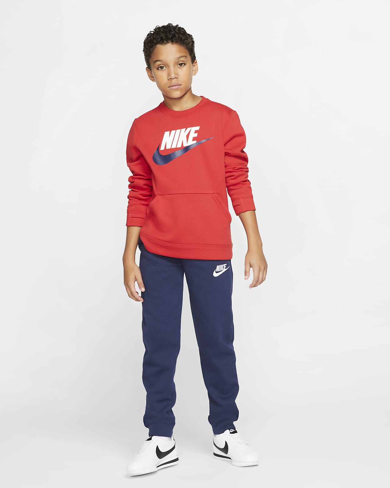 Pantalones para niño talla grande Nike Sportswear Club Fleece. Nike.com