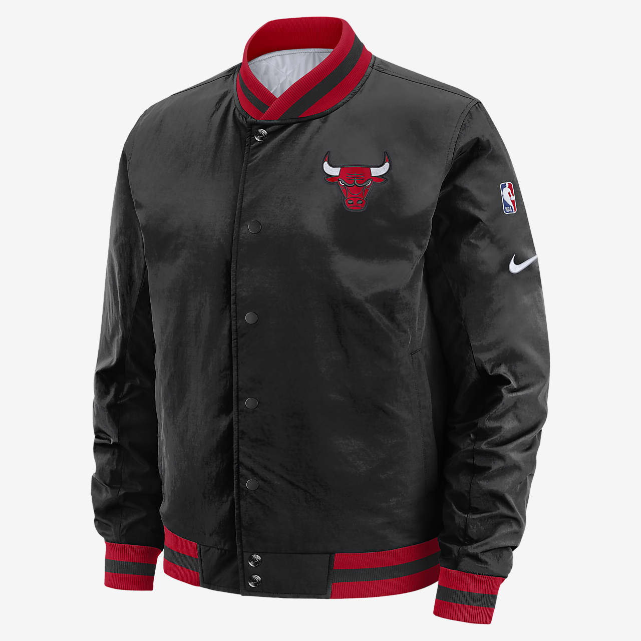 NIKE NBA CHICAGO BULLS CITY EDITION COURTSIDE JACKET ANTHRACITE for £130.00