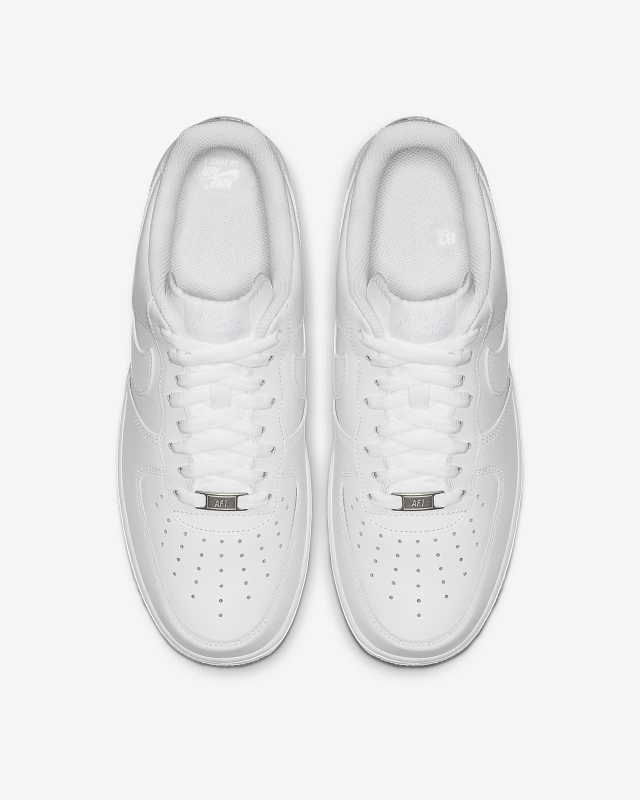 nike air force white low top