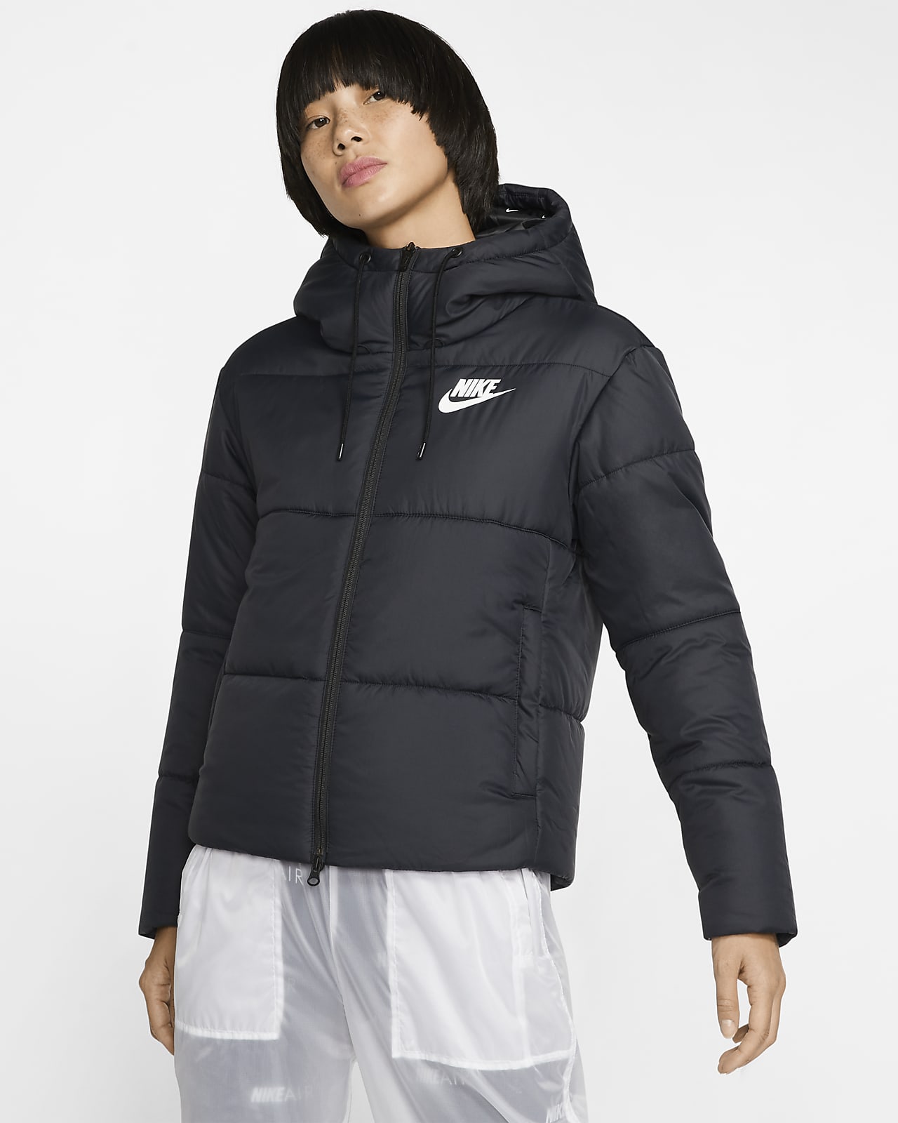nike sportswear synthetic fill reversible hooded