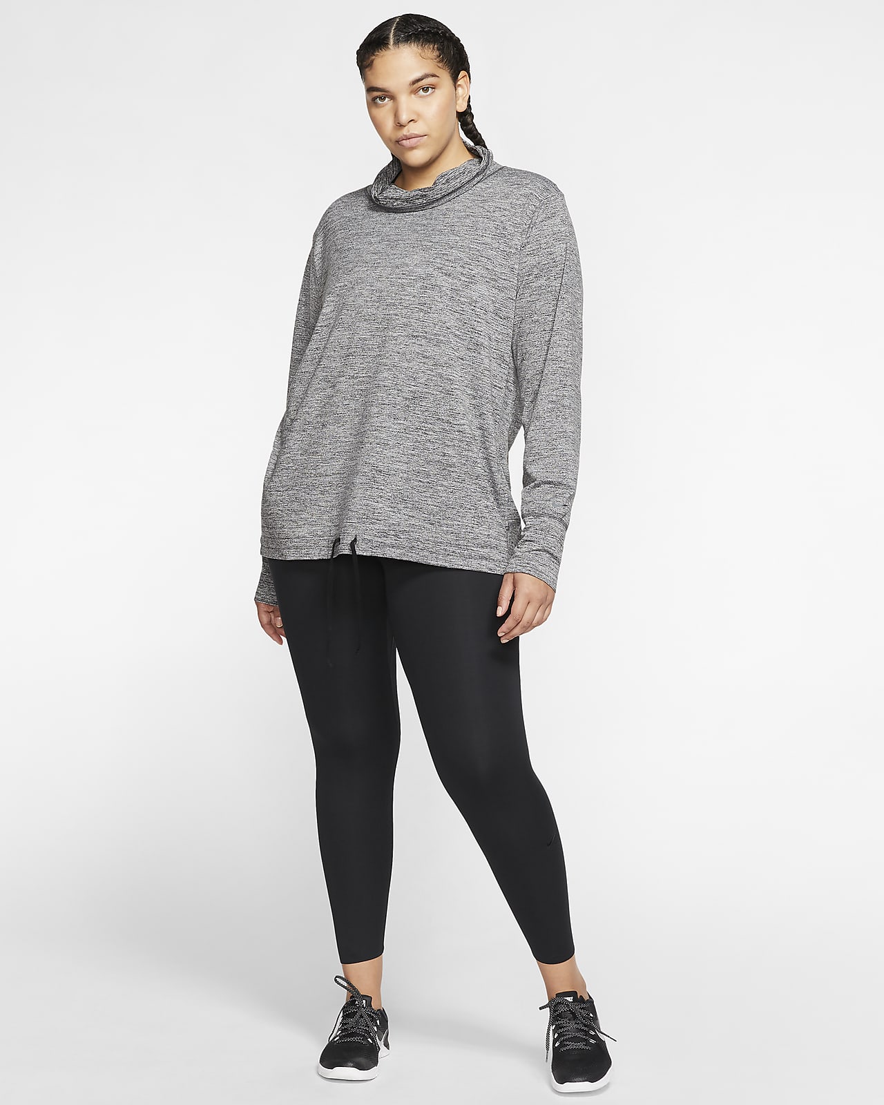 nike one luxe crop