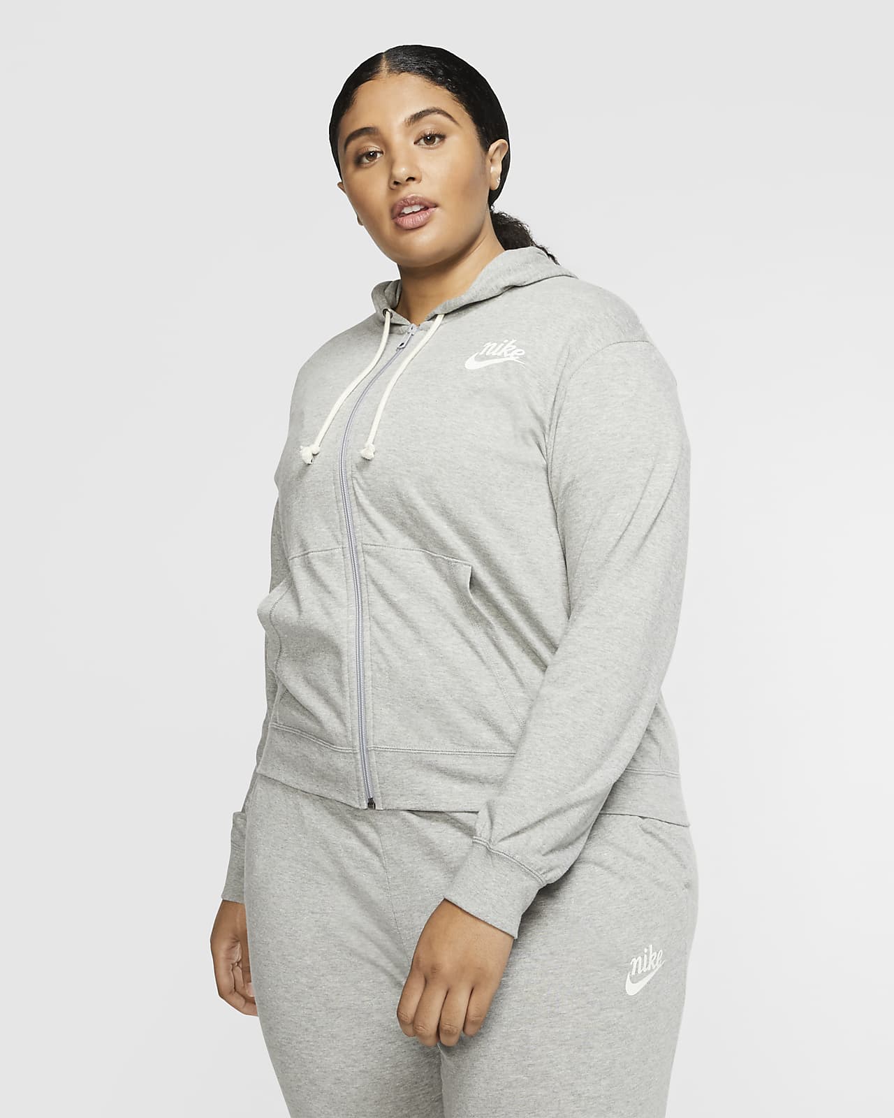 Sudadera con capucha de cierre completo para mujer (talla grande) Nike  Sportswear. Nike.com