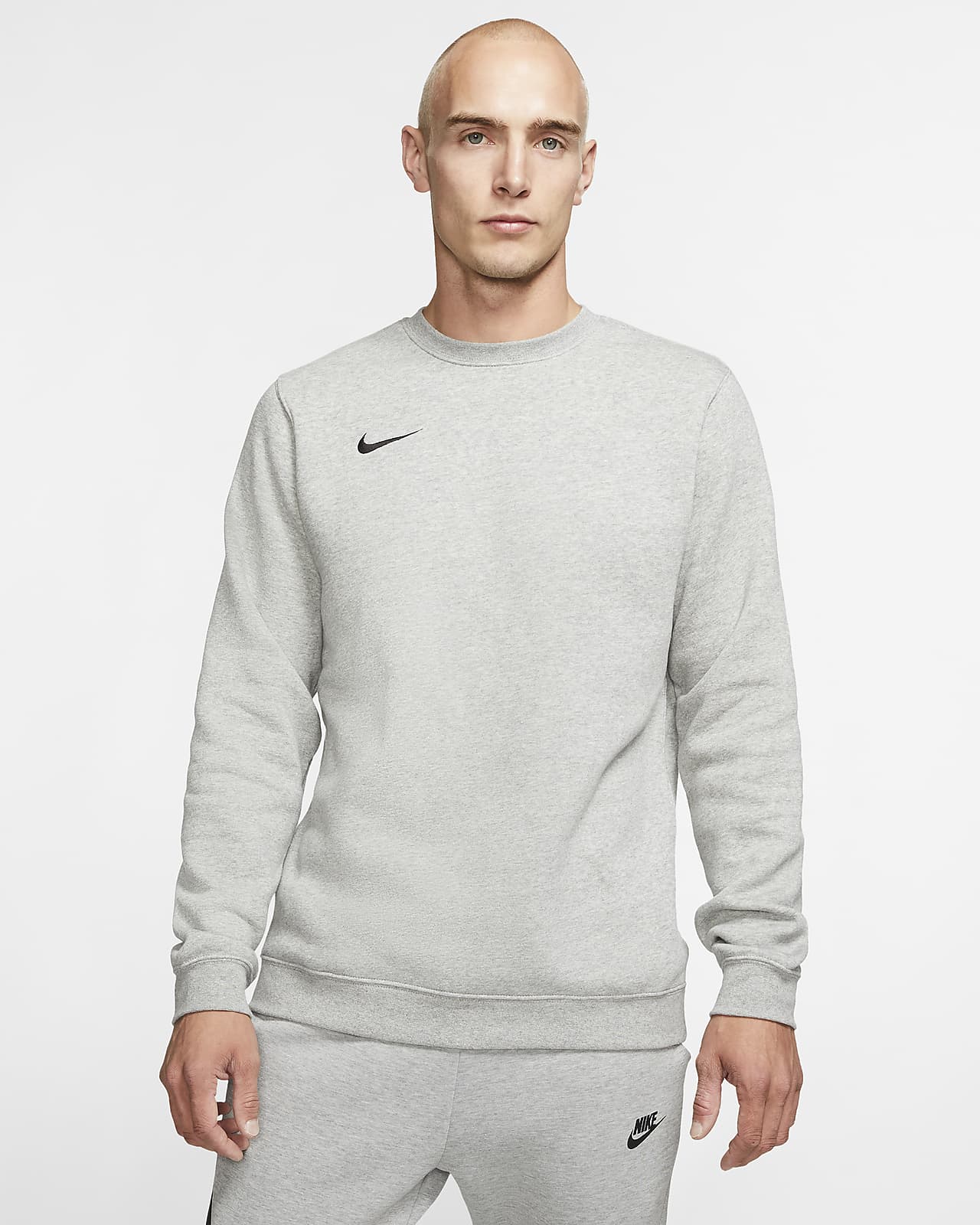 men's nike club fleece crew