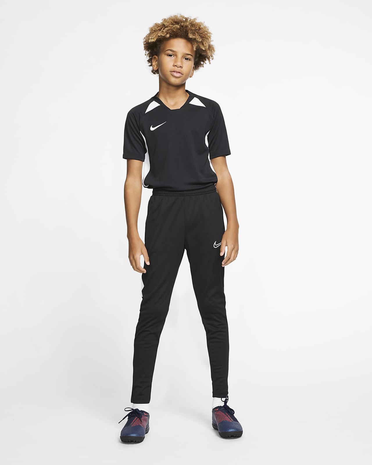 Knit Pants. Nike JP Academy Nike Dri-FIT Big Soccer Kids\'