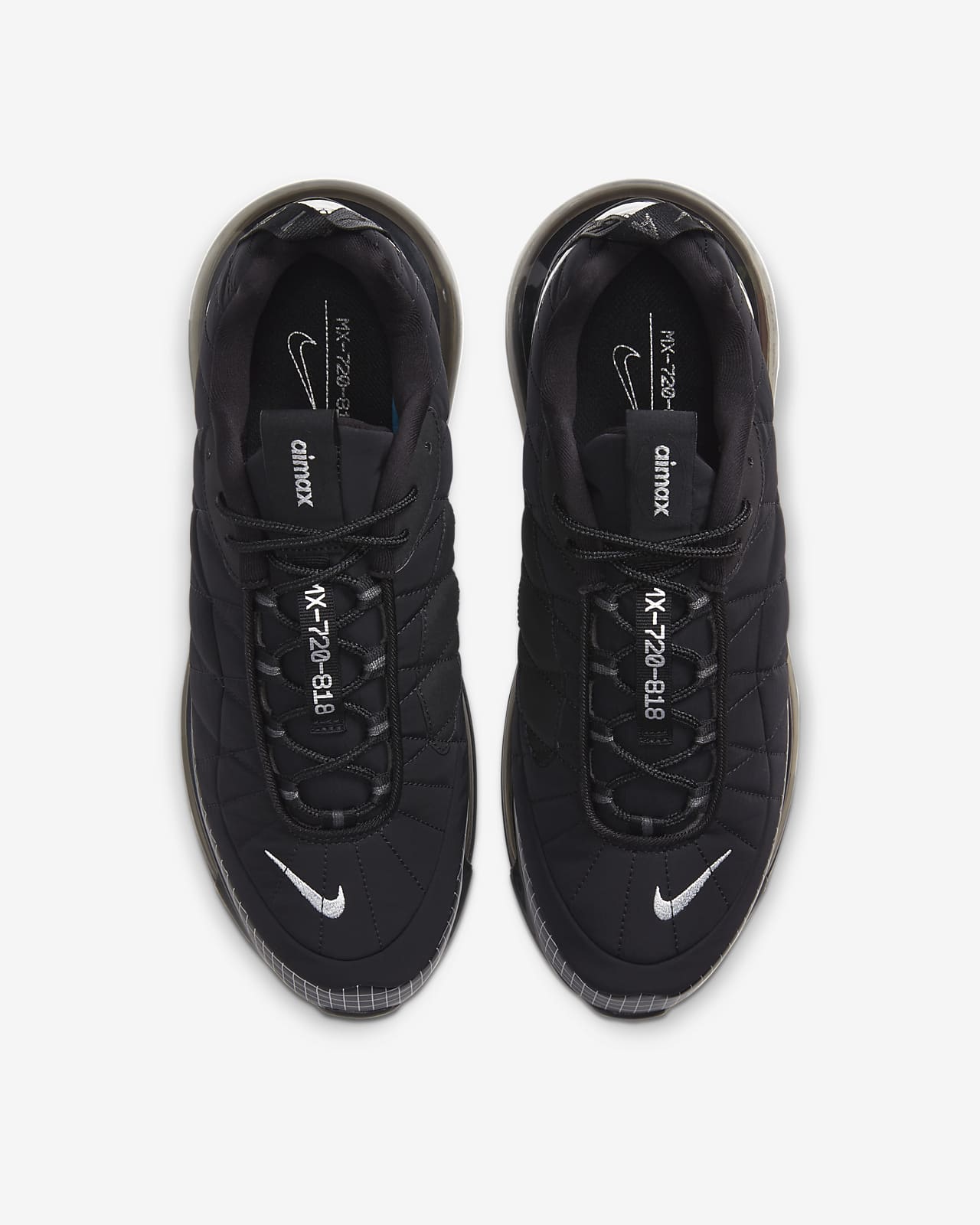 Nike Air Max 720-818 trainers in triple black