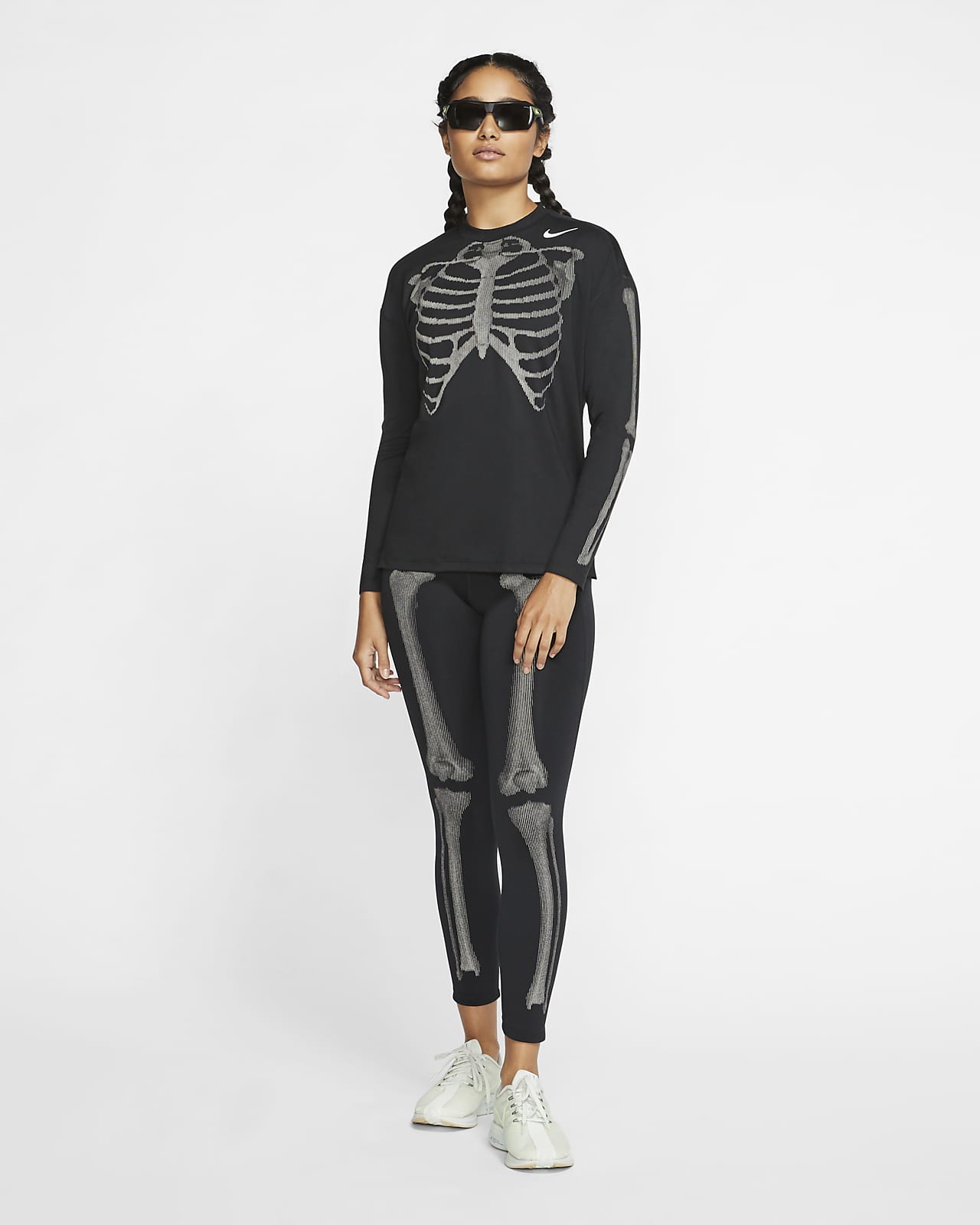 Long-Sleeve Skeleton Top. Nike ID