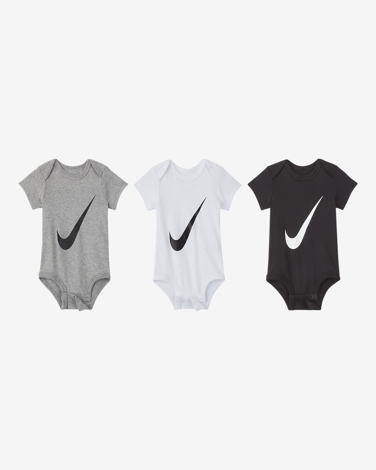 Nike Conjunto de bodies (3 unidades) - Bebé (0-6 M). Nike ES
