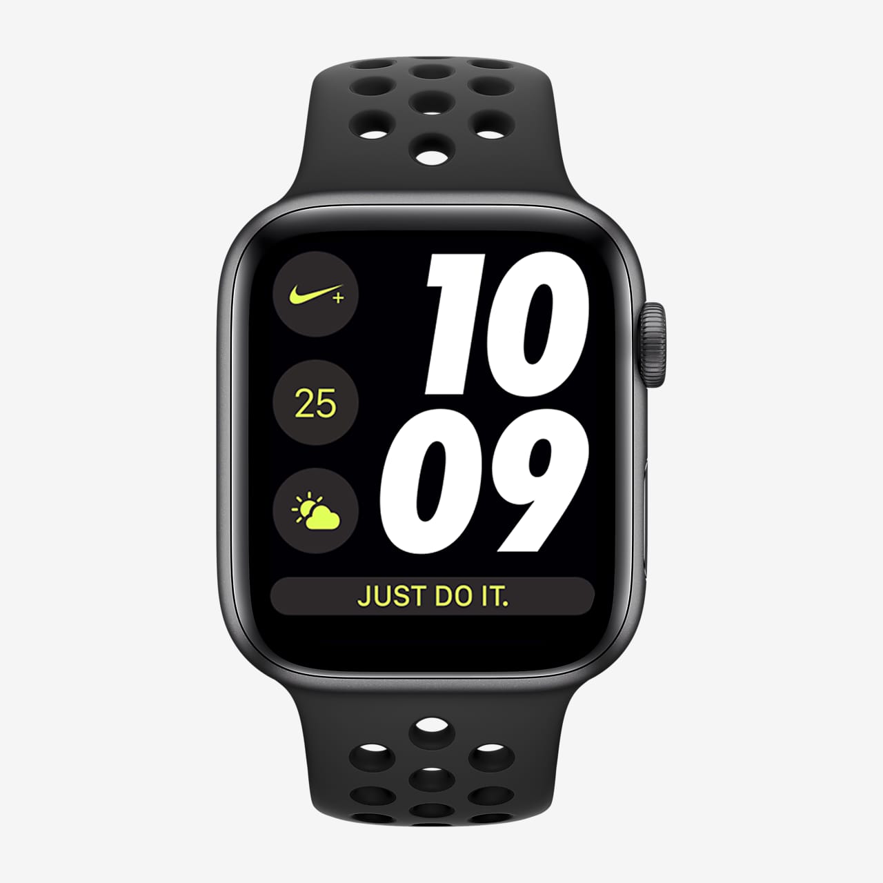 Describir Mentalmente componente Apple Watch Nike+ Series 4 (GPS) con correa Nike Sport Open Box Reloj  deportivo de 44 mm. Nike ES
