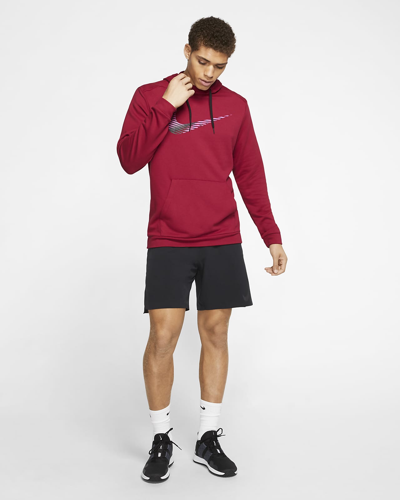 nike muscle fit hoodie