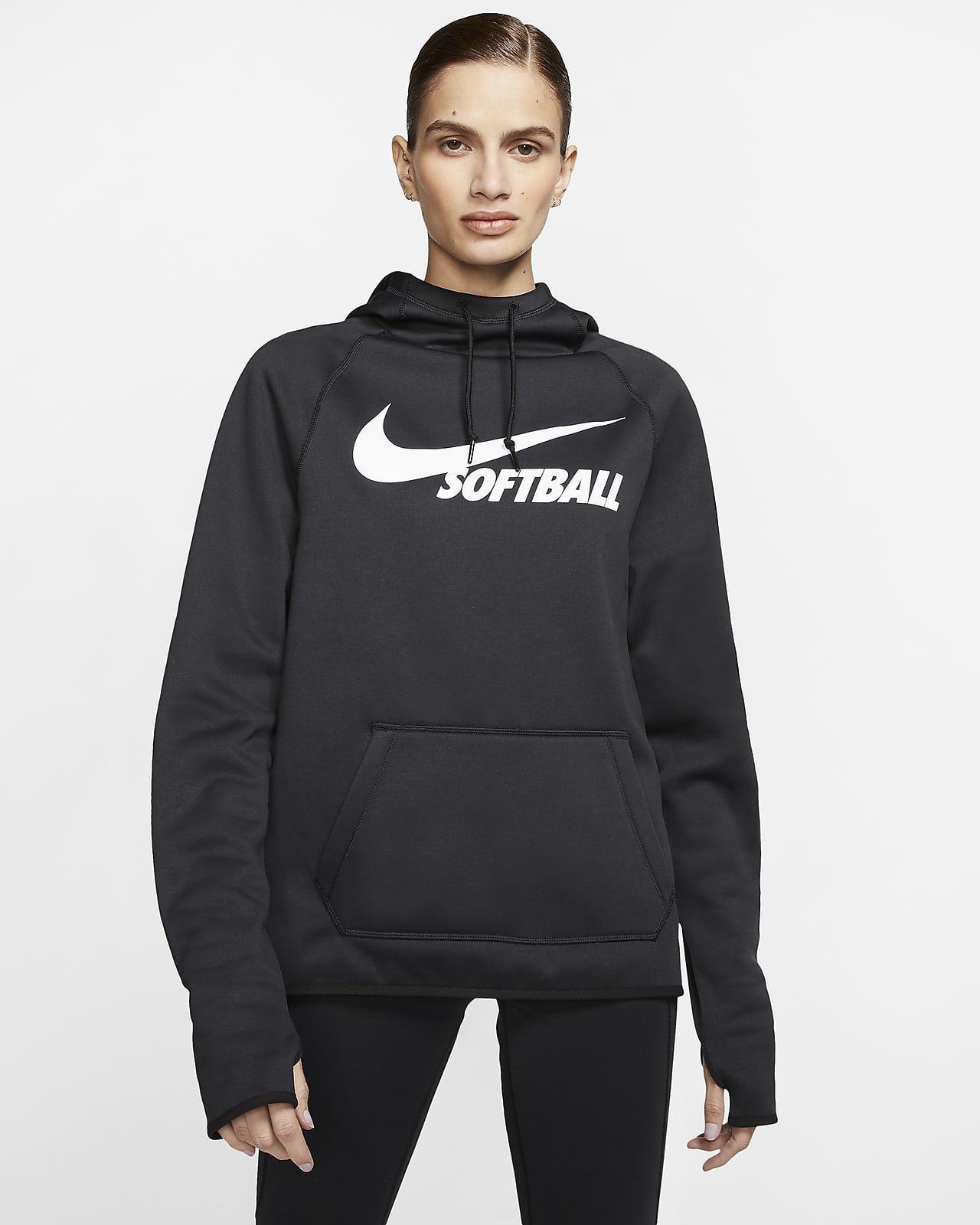 Pullover Softball Hoodie. Nike 