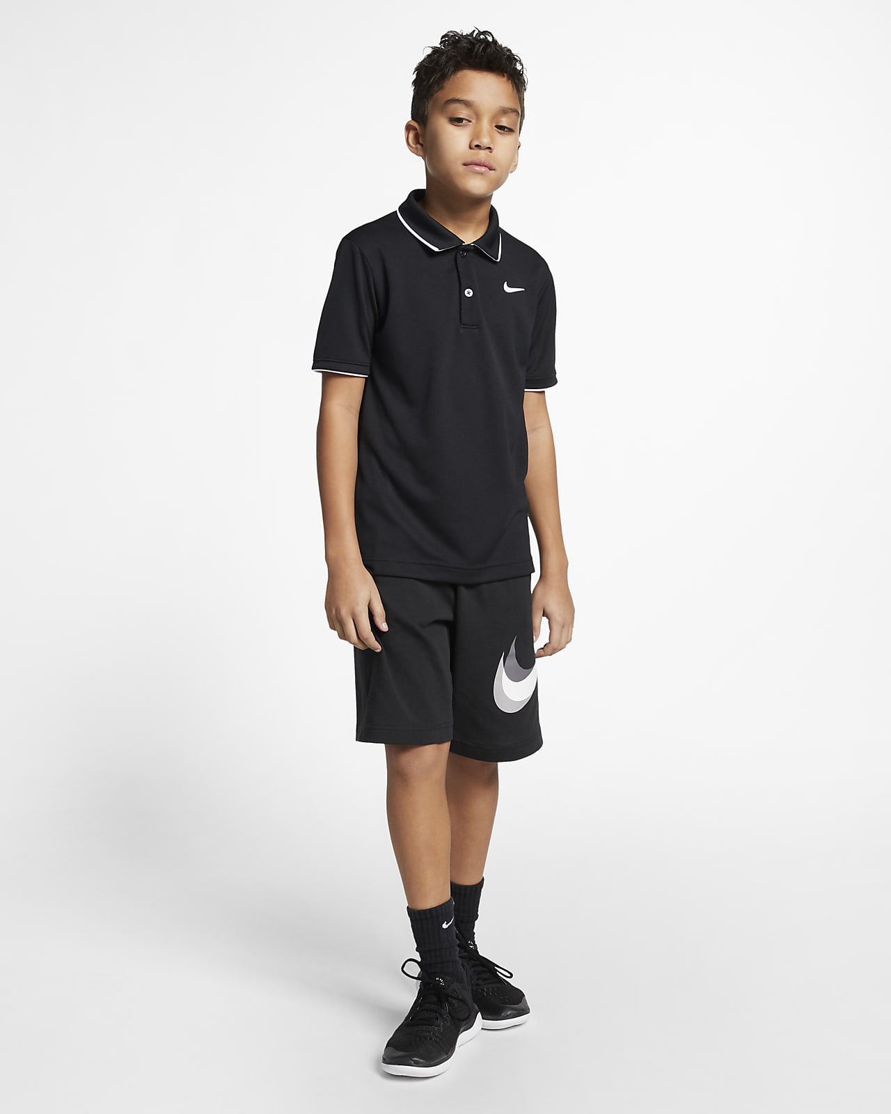 nike dri fit polo boys
