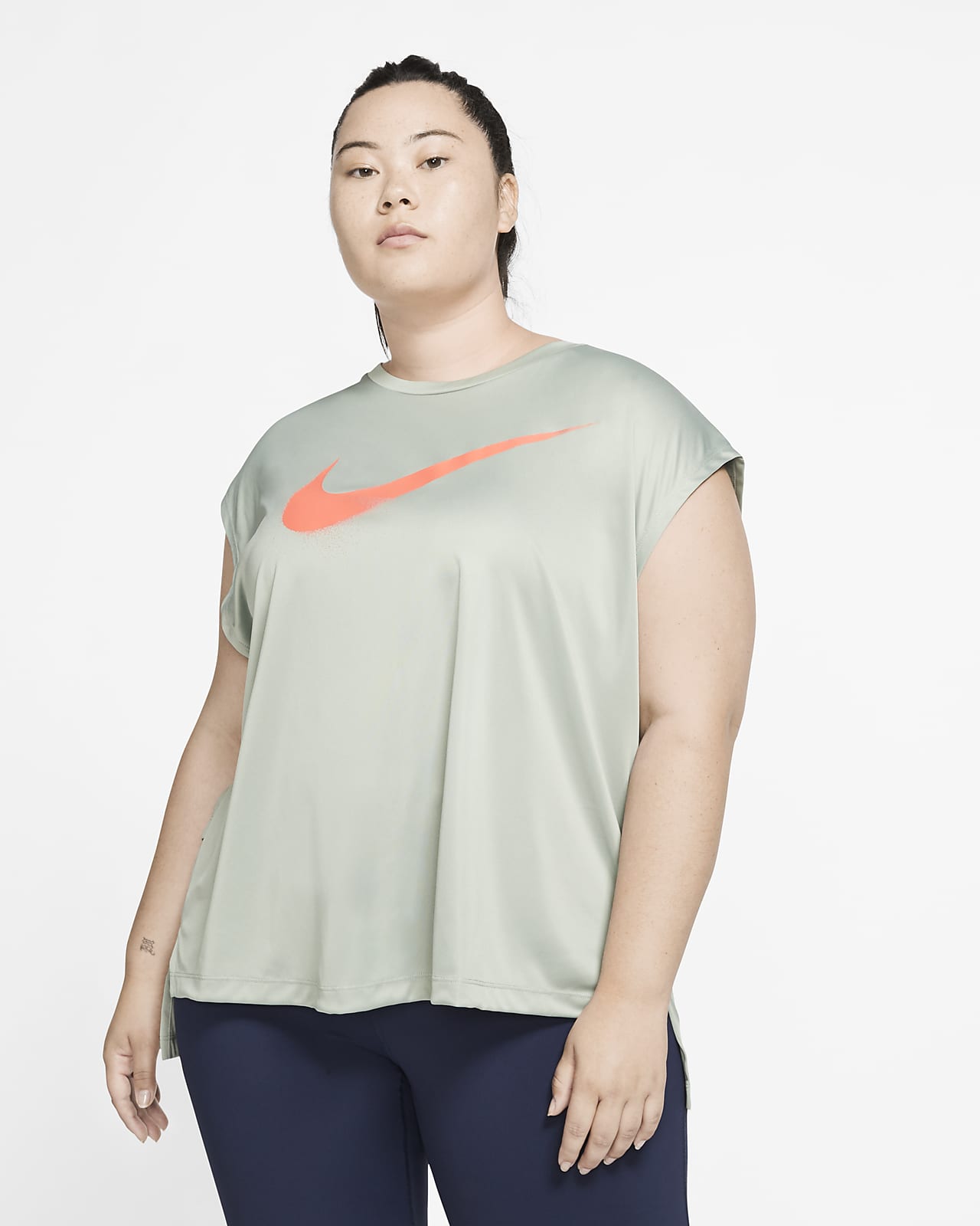 nike dri fit shirts women's plus size