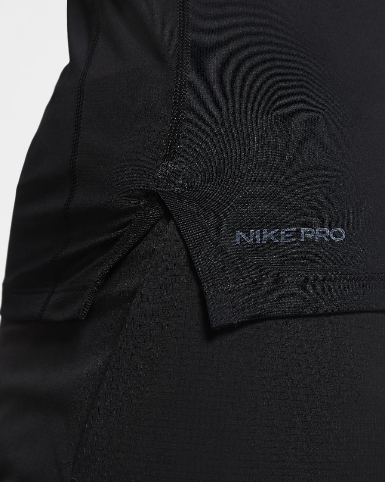 Tight-Fit Short-Sleeve Top. Nike LU