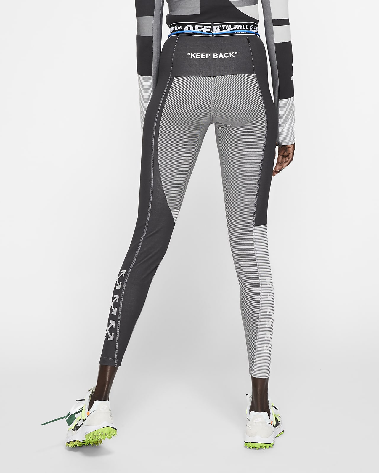 nike x off white running tights