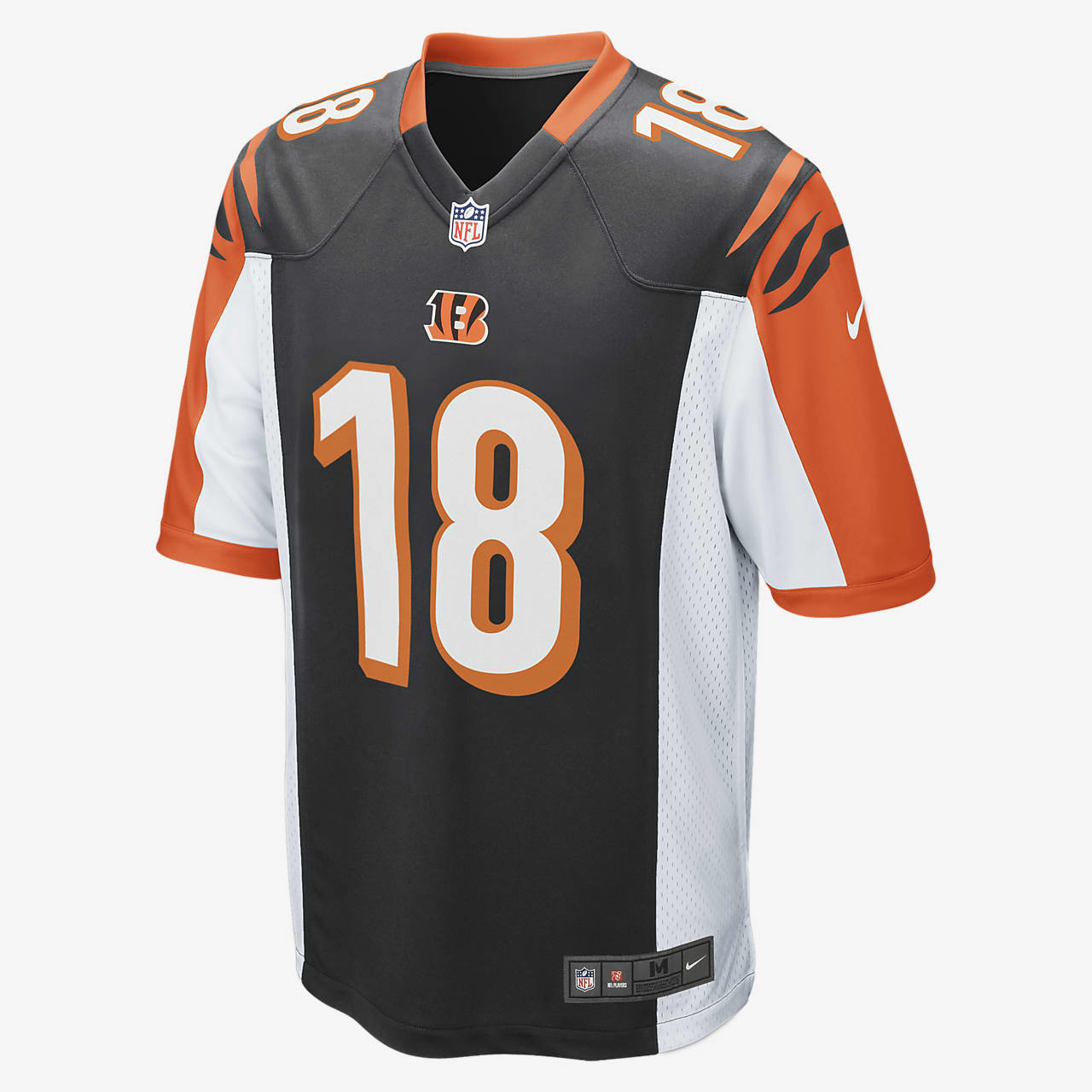 bengals home uniform