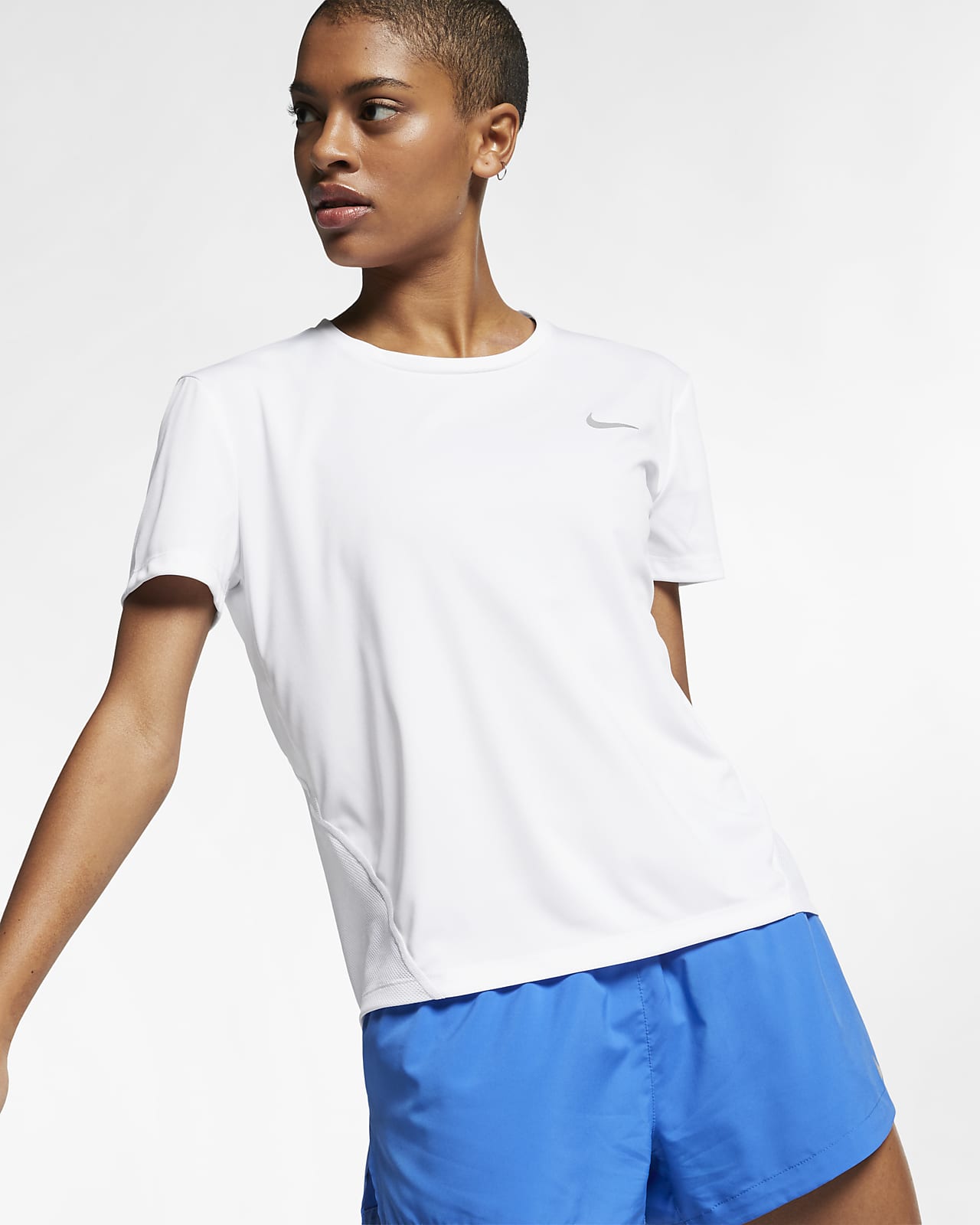 Nike women's miler short sleeve running top Outlet